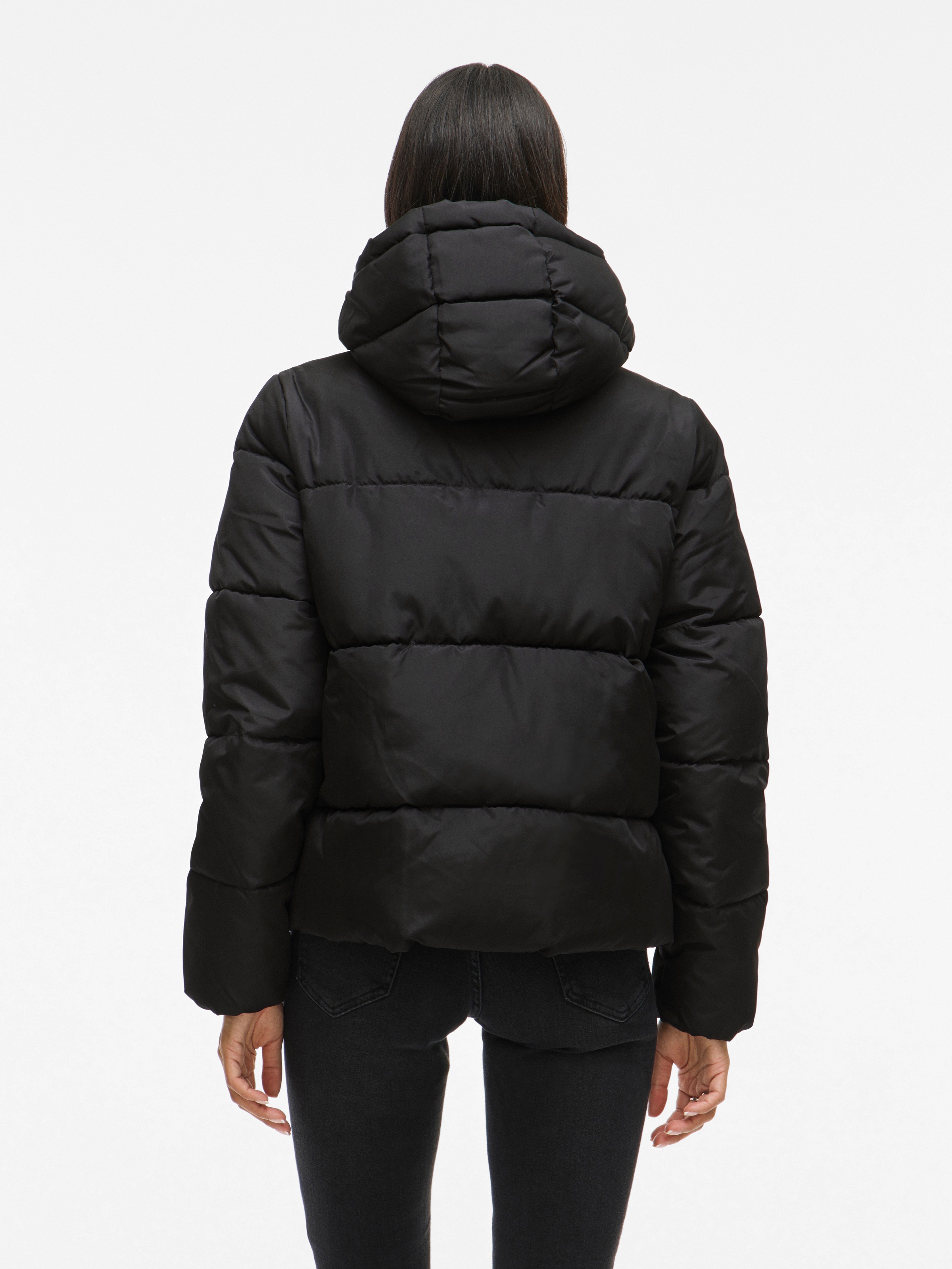 Vila Steppjacke »VIMILJA PADDED PUFFER - NOOS« mit Kapuze