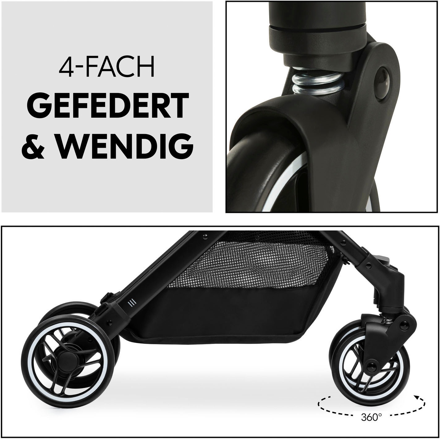 Hauck Kinder-Buggy »Travel N Care Disney 100«, 22 kg, inklusive Kinderwagenorganizer