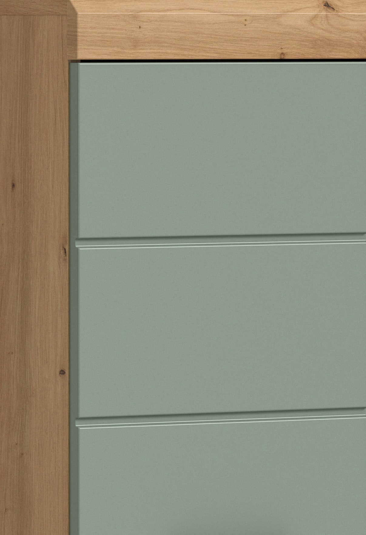 INOSIGN Badmöbel-Set »Siena, 4 teilig, bestehend aus:«, (Set), Hochschrank, Waschbeckenunterschrank, Badspiegel, Midischrank