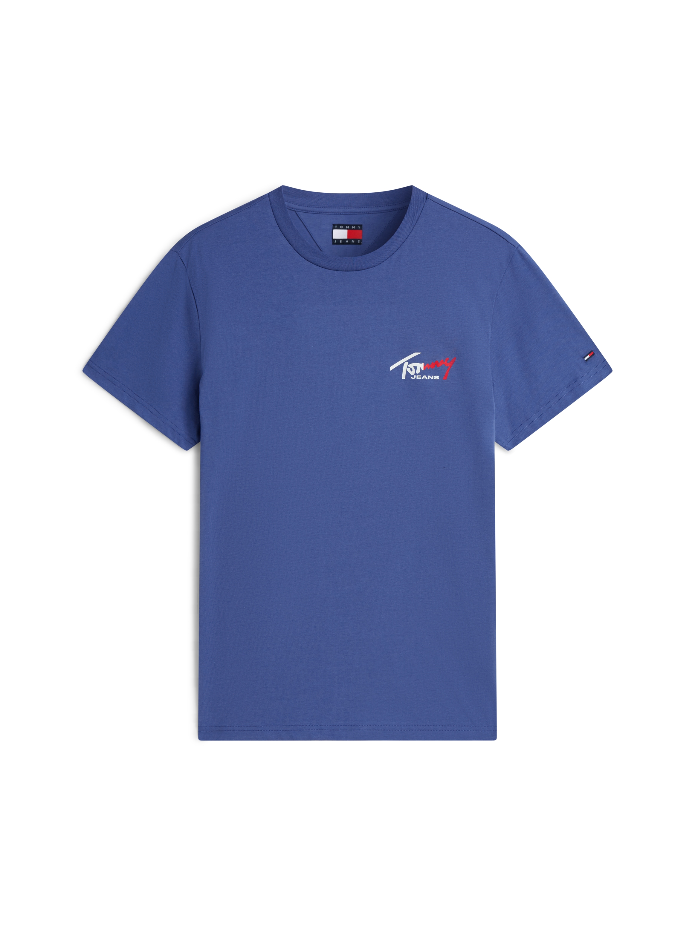 Tommy Jeans T-Shirt »TJM SLIM FIT SIGN CHEST« mit Markenprint