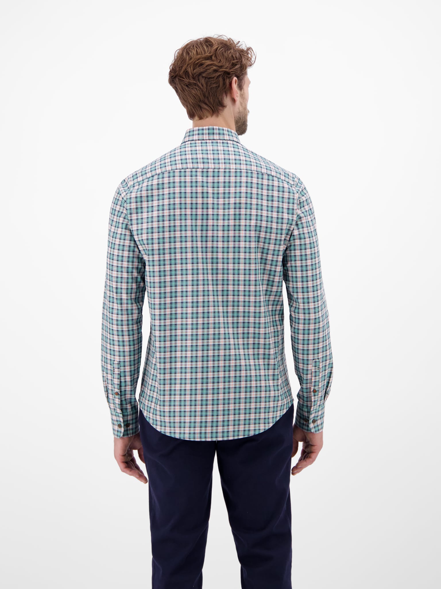 LERROS Langarmhemd kariert