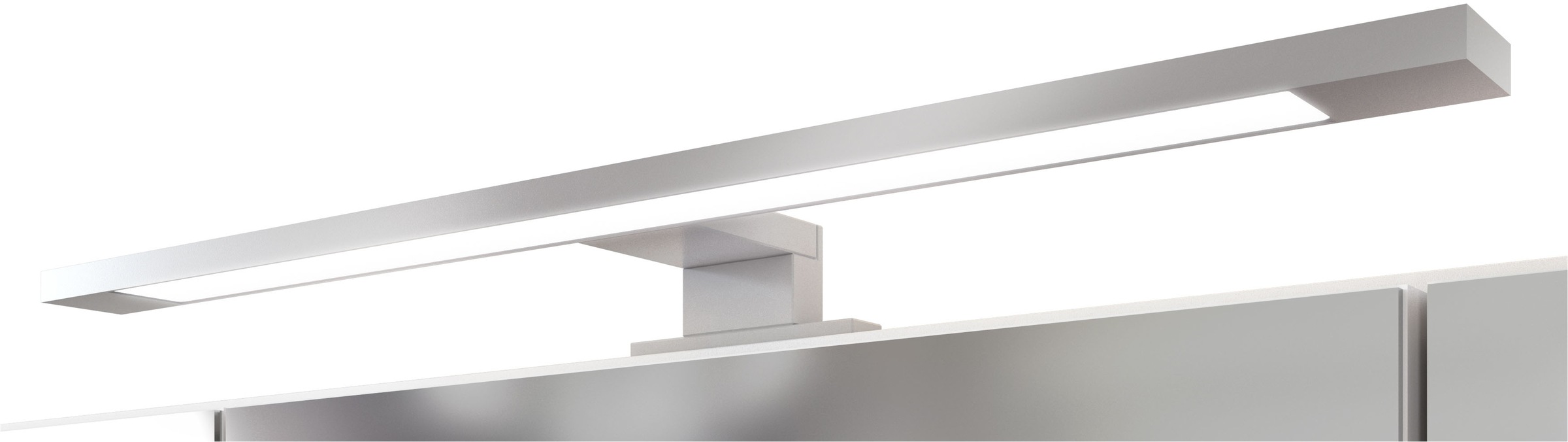 welltime Badmöbel-Set »Eixo«, Set 90 cm breit, Badmöbel mit LED-Beleuchtung
