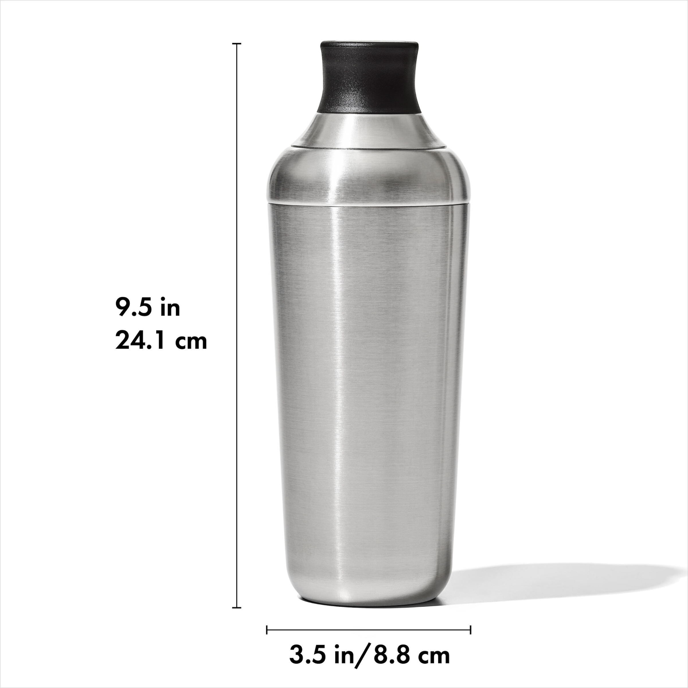 OXO Good Grips Cocktail Shaker, (3 tlg.), einwandig