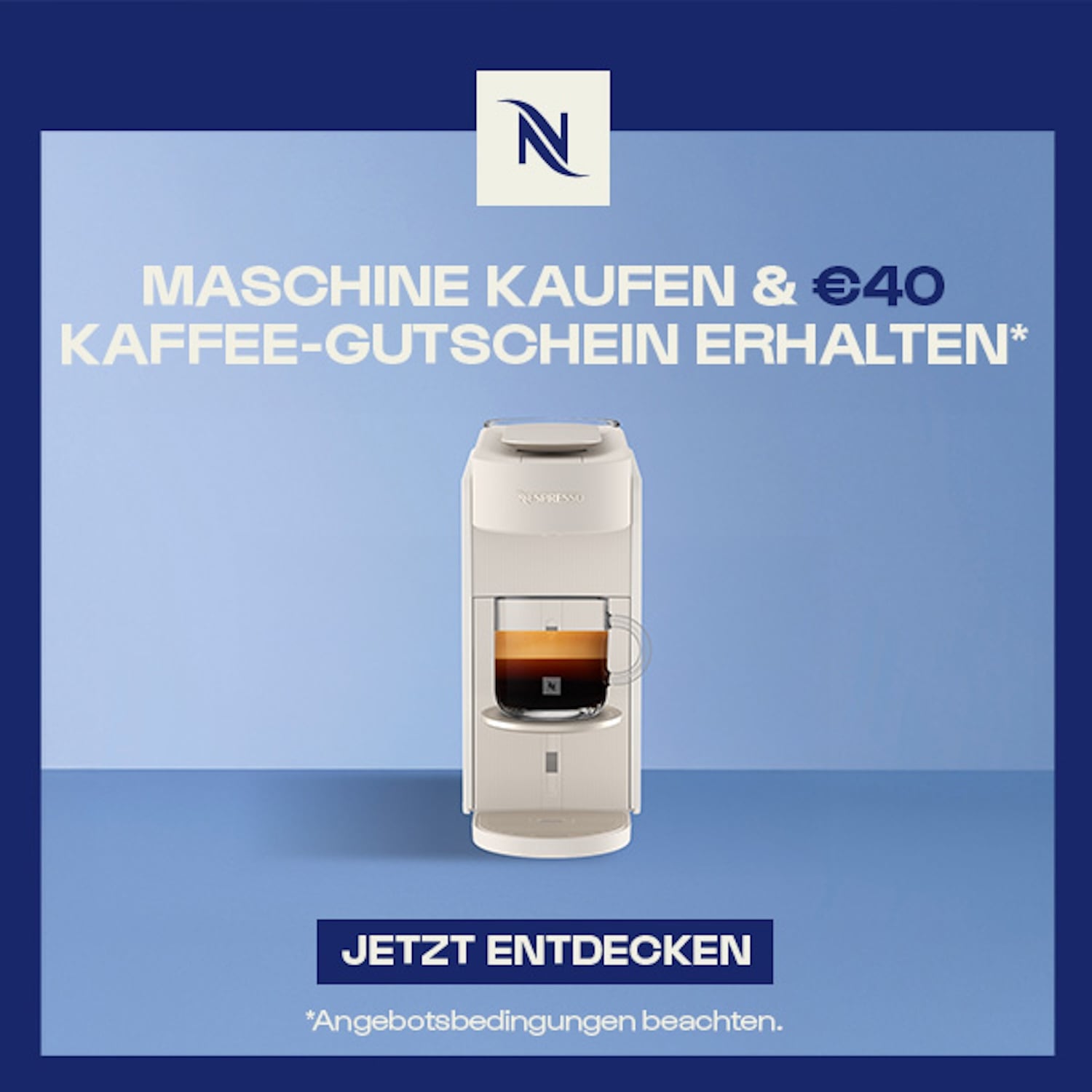 Nespresso Kapselmaschine »CITIZ EN 167.B von DeLonghi, Black« inkl. Willkommenspaket mit 7 Kapseln