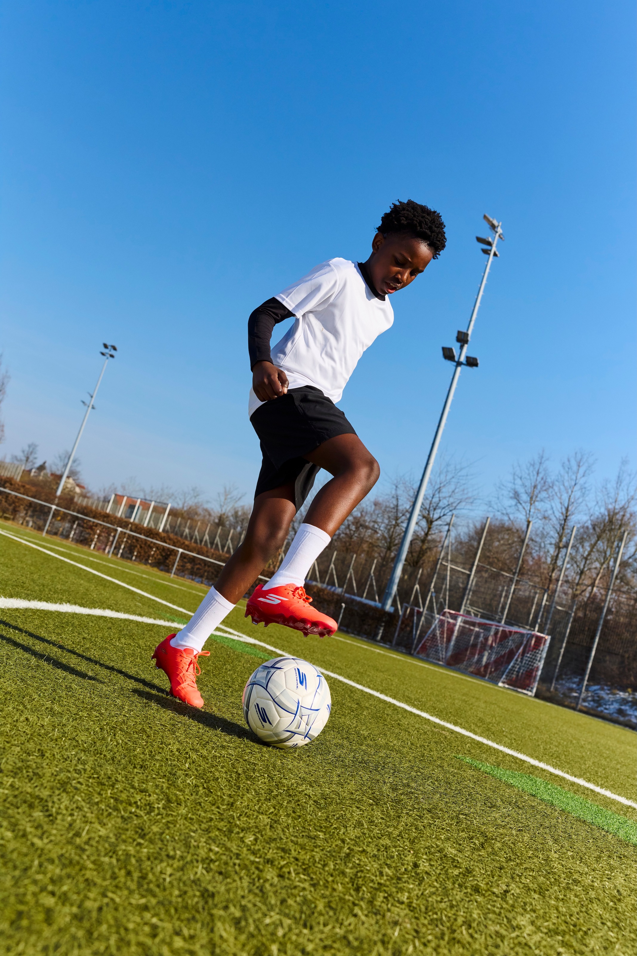 Skechers Fußballschuh »Skechers Soccer™ Harry Kane SKX_ 1.5 (HK) Jr Td FG™«, Trainingsschuh mit Stollen für Naturrasen