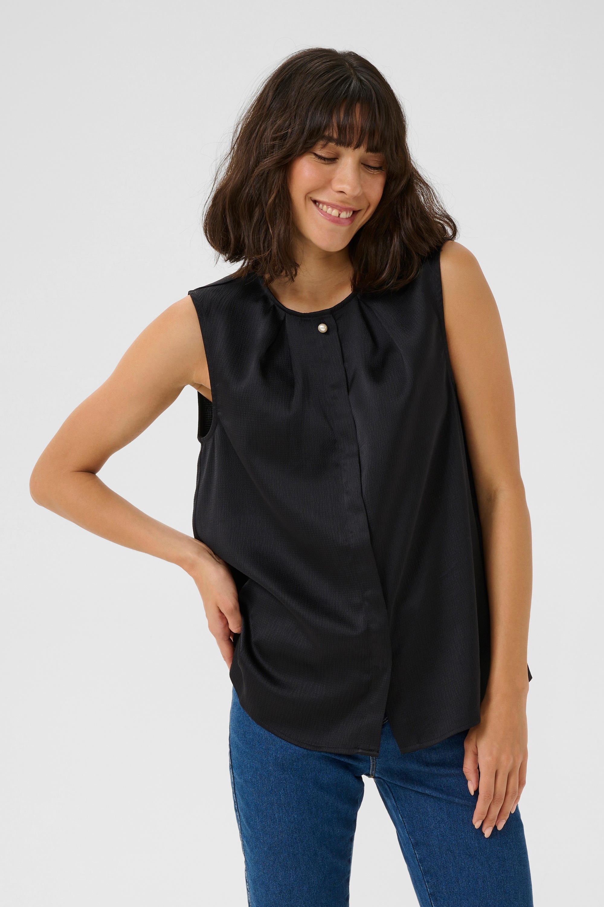 KAFFE Blusentop »Shirtbluse KAvera«