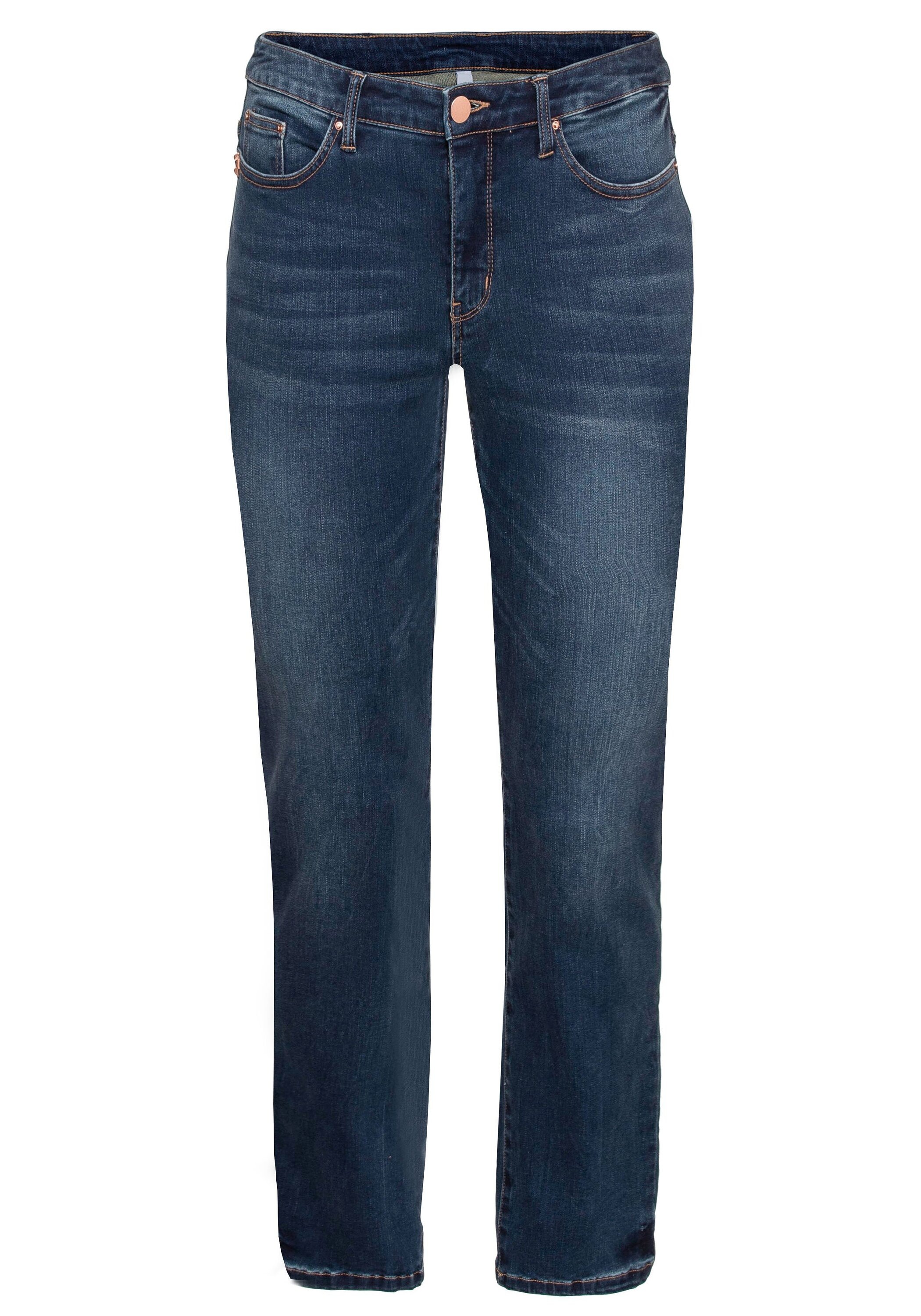Sheego Gerade Jeans »Jeans mit Bodyforming-Effekt«