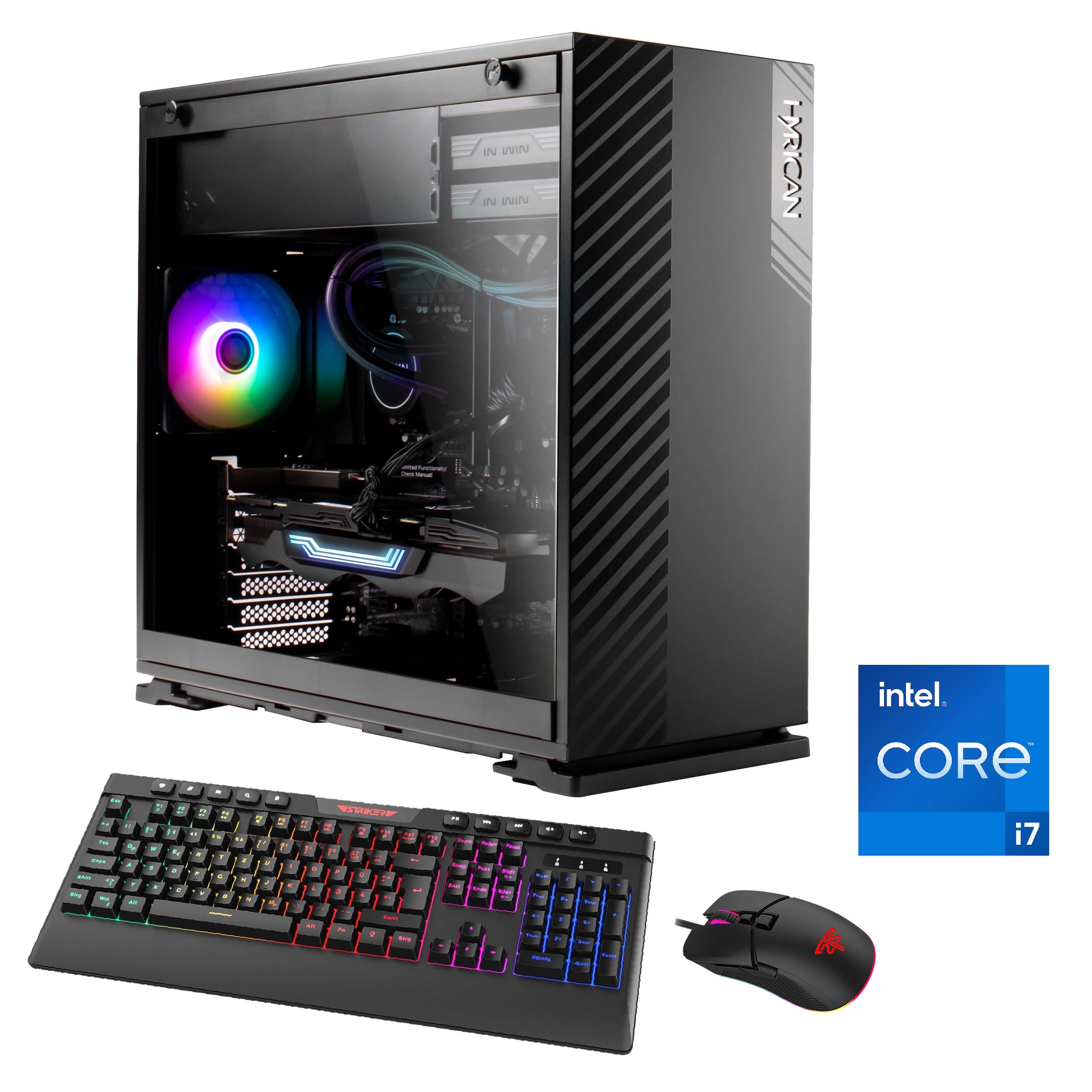 Hyrican Gaming-PC »Alpha 6958«, PCIe SSD Gen4, Windows 11