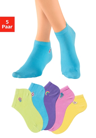 Sneakersocken, (Set, 5 Paar)