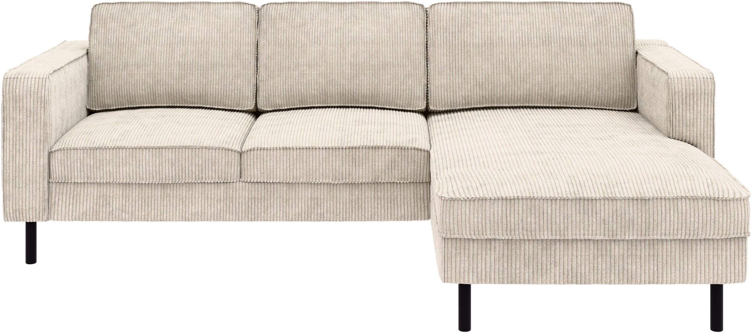 TRENDMANUFAKTUR Ecksofa »Watkins, Couch wahlweise mit Schlaffunktion & Bettkasten, auch in Cord«, Recamiere beidseitig montierbar, OTTOs Choice, Breite 232 cm