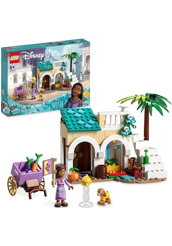 Konstruktionsspielsteine »Asha in der Stadt Rosas (43223), LEGO® Disney«, (154 St.)