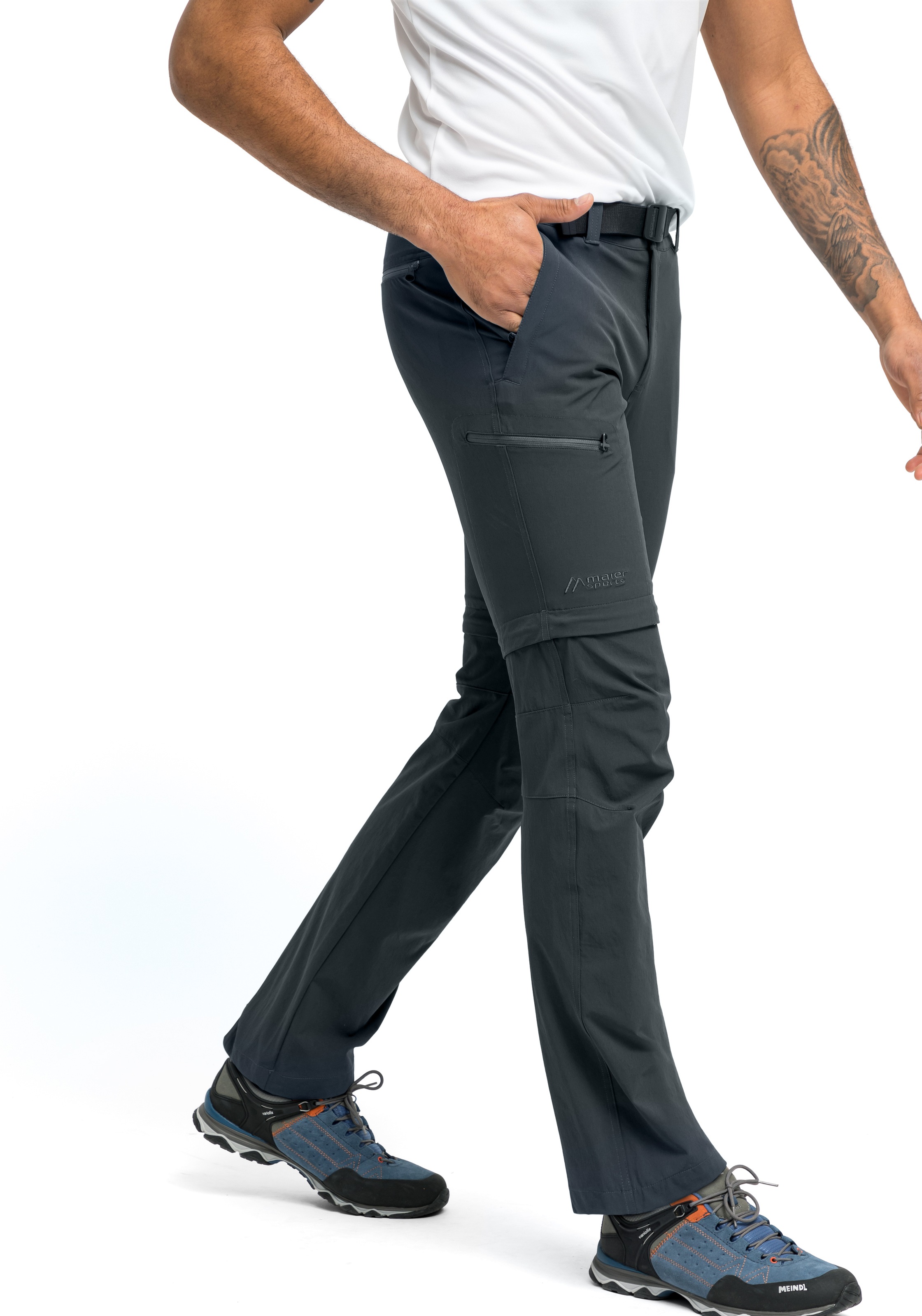 Maier Sports Funktionshose »Tajo 2«, Herren Wanderhose, zipp-off Outdoor-Hose, 4 Taschen, Regular Fit