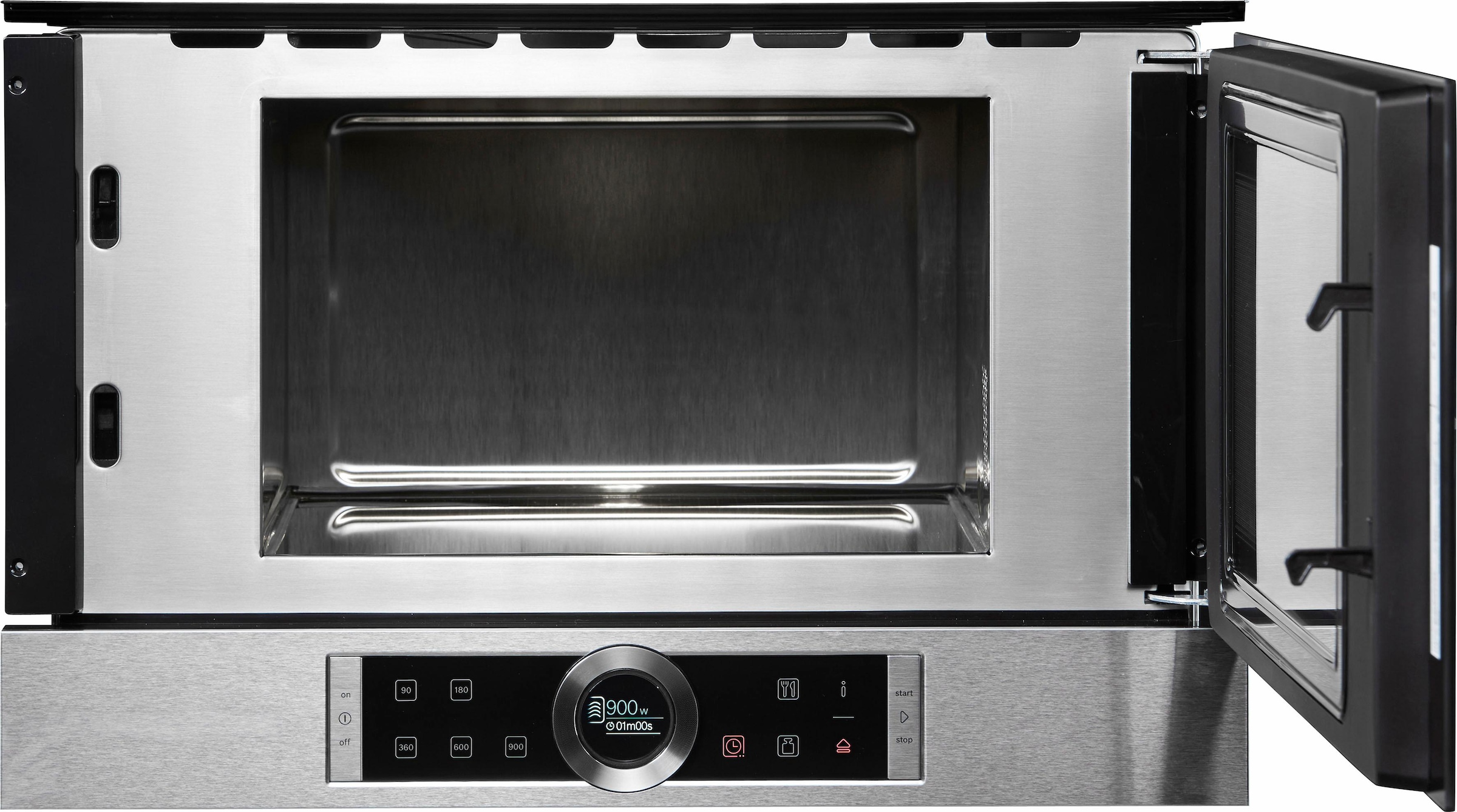BOSCH Einbau-Mikrowelle »BFR634GW1«, Mikrowelle, 900 W