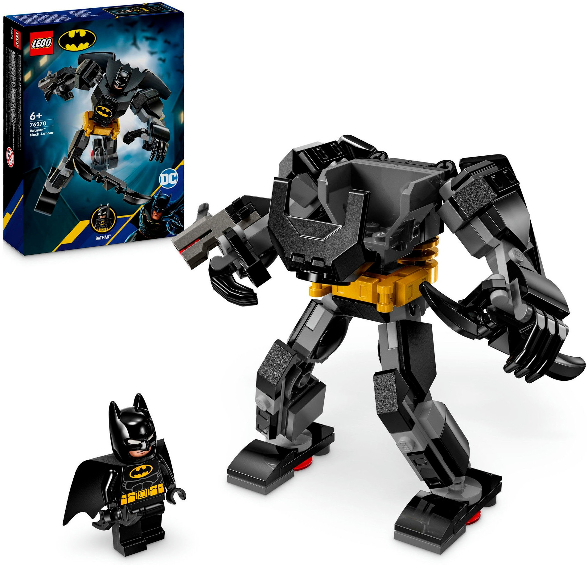 Konstruktionsspielsteine »Batman™ Mech (76270), LEGO Super Heroes«, (140 St.), Made in...