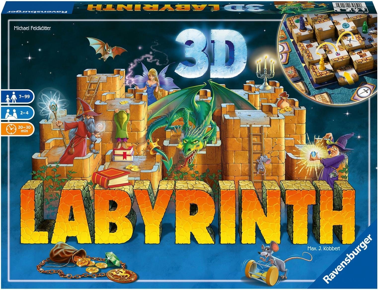 Ravensburger Spiel »3D Labyrinth«, Made in Europe, FSC® - schützt Wald - weltweit kaufen