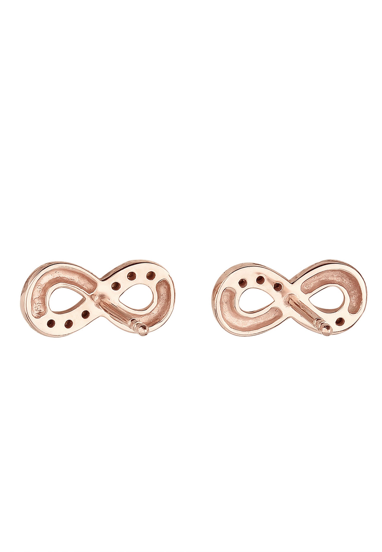 Elli Paar Ohrstecker »Ohrringe Infinity Symbol Kristalle 925 Sterling Silber«