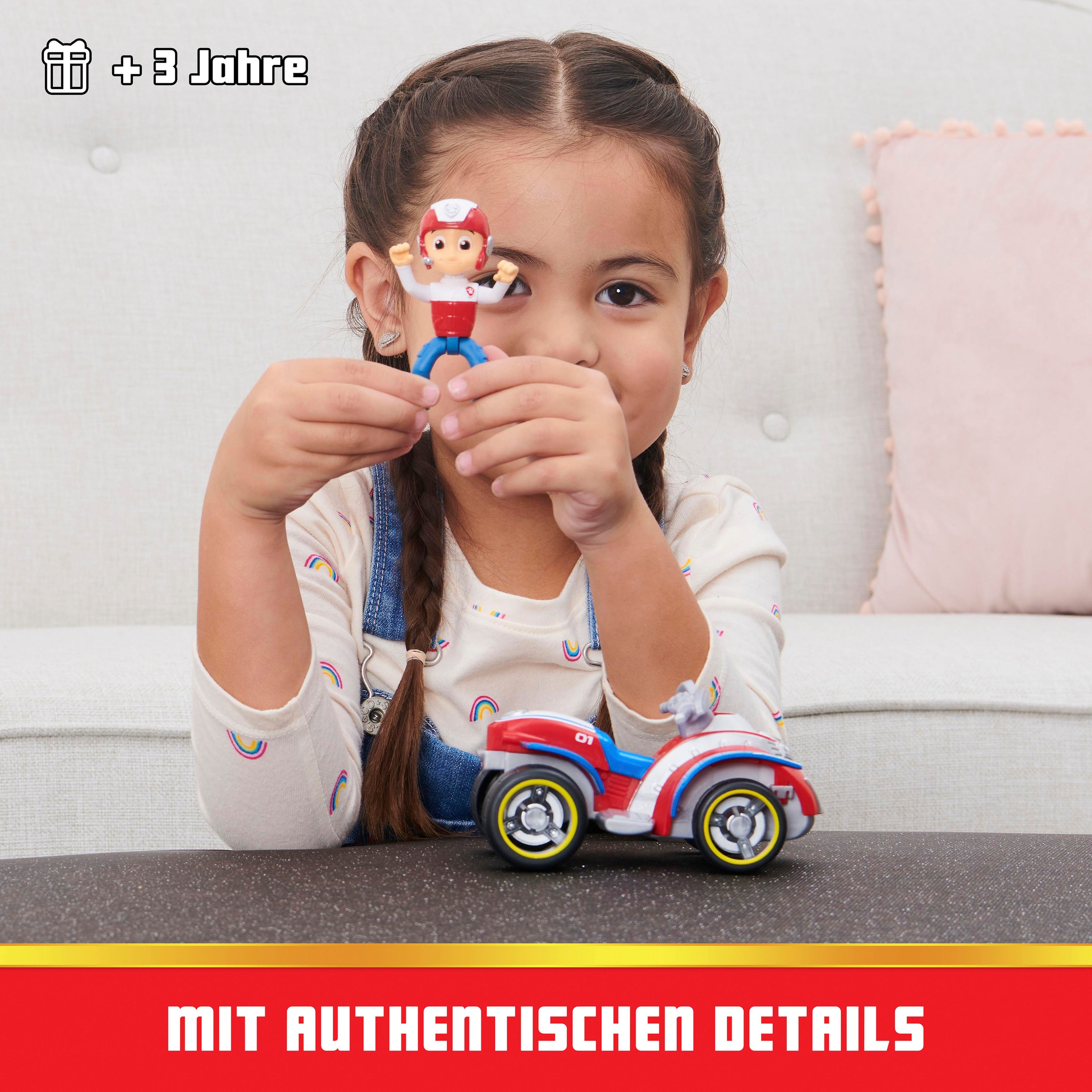 Spin Master Spielzeug-Auto »PAW Patrol, Quad-Fahrzeug mit Ryder-Figur«