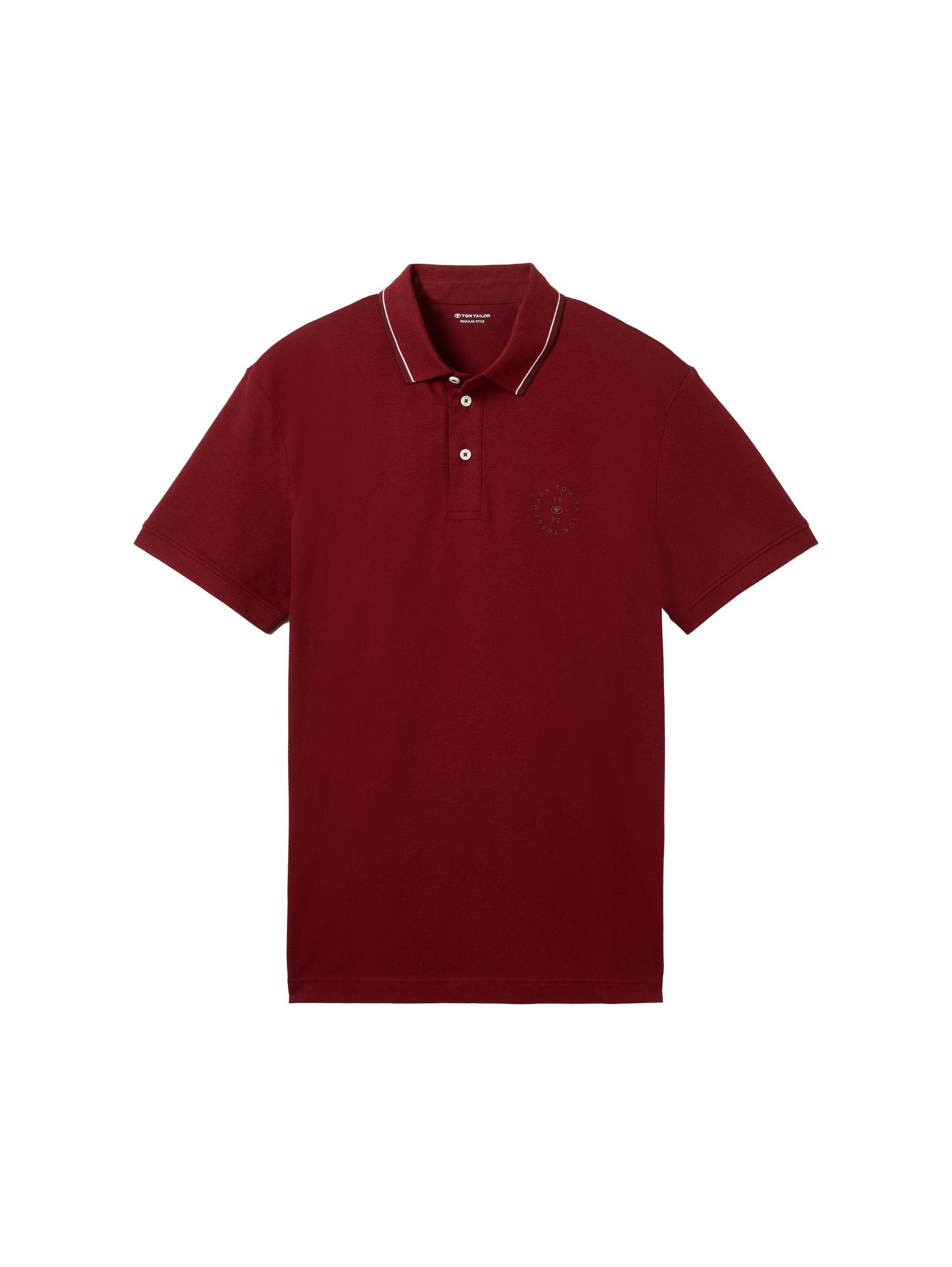 TOM TAILOR Poloshirt, mit Logo Print