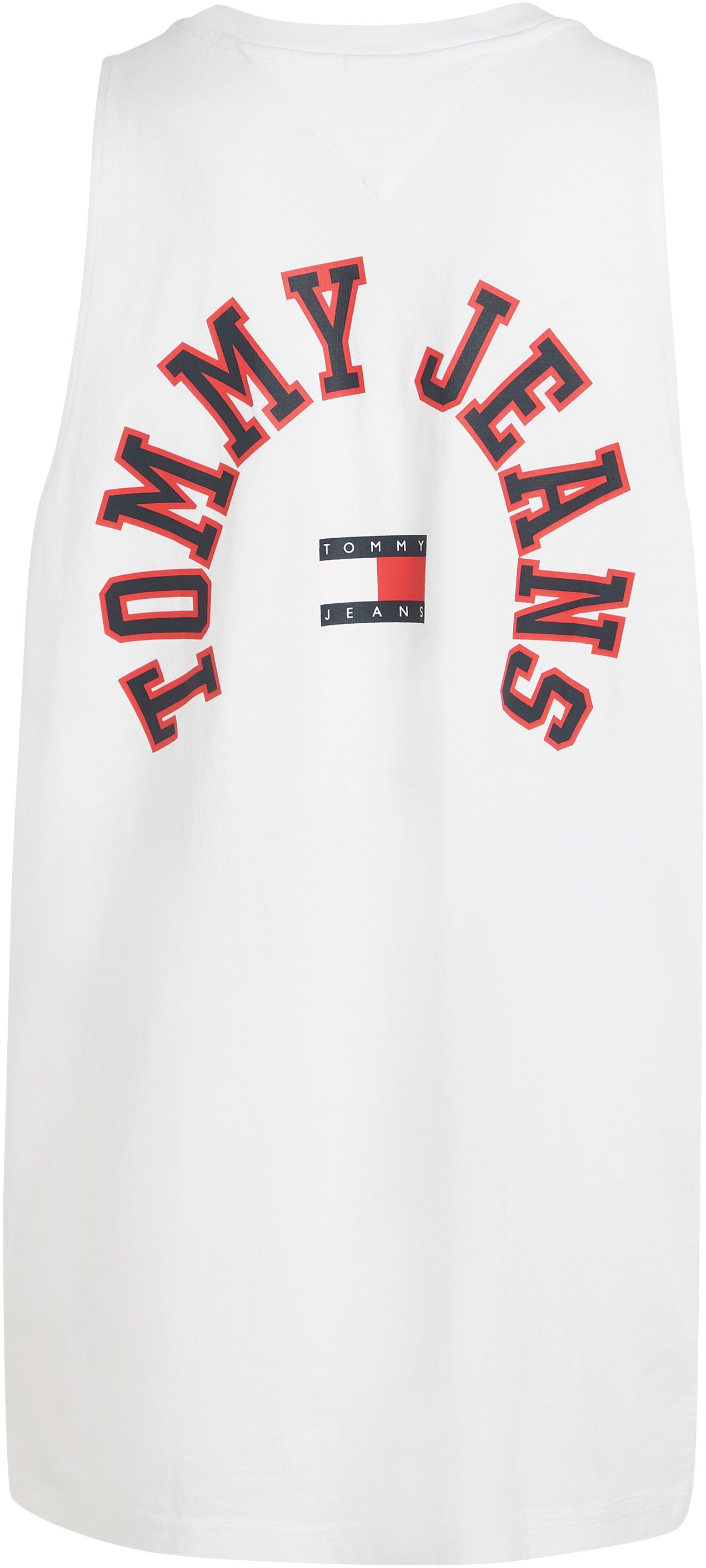 Tommy Jeans Muskelshirt »TJM CURVED TJ COLLEGE TANK TOP«