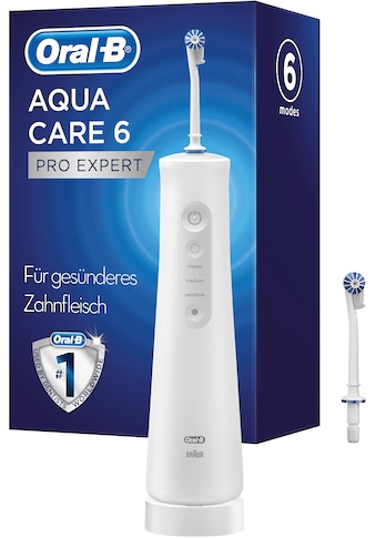 Oral B Munddusche »AquaCare 6 Pro-Expert«, 2 St. Aufsätze} kaufen