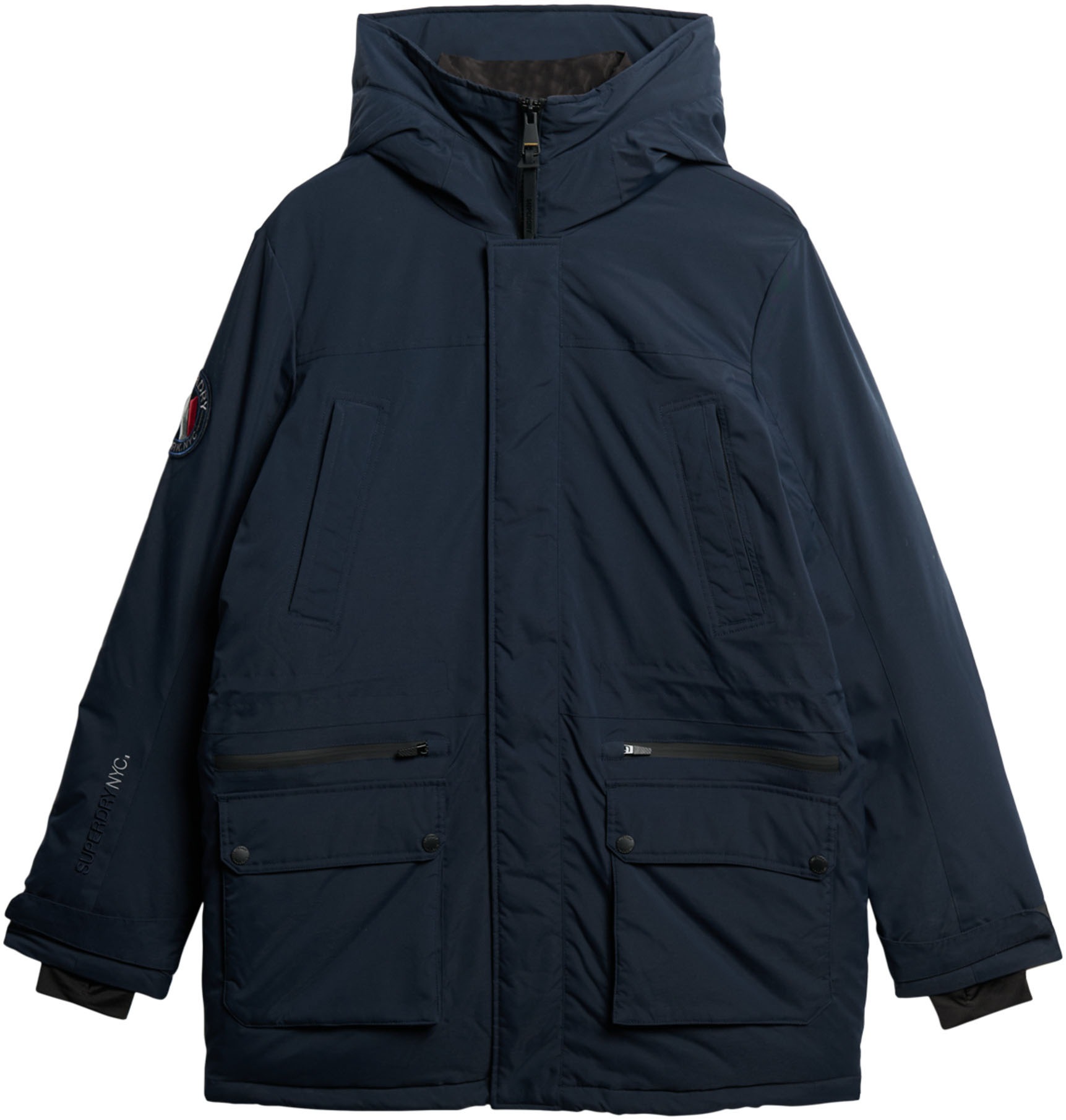 Superdry Steppjacke »City Padded Parka Jacket«, mit Kapuze