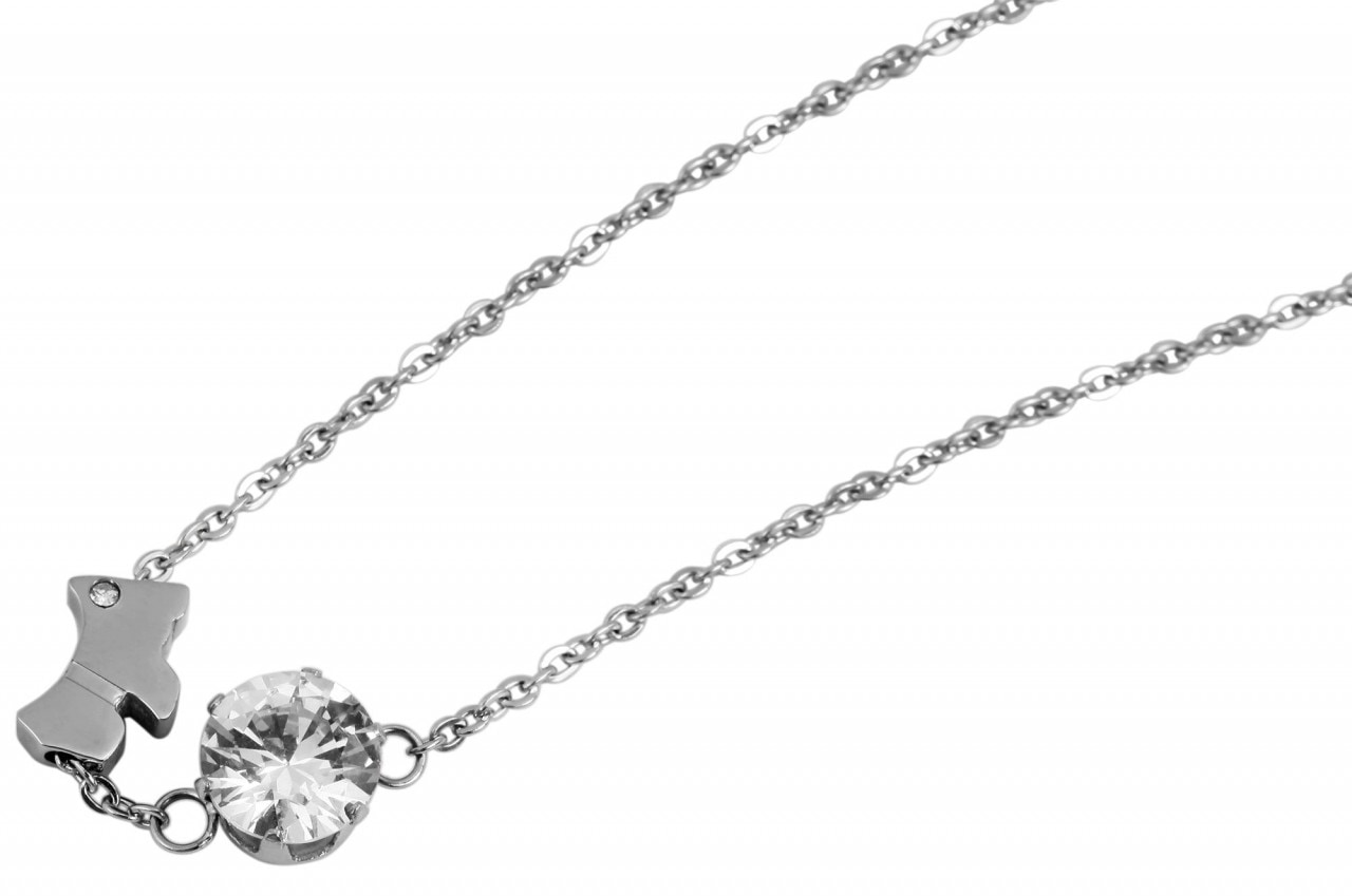 Adelia´s Kette mit Anhänger »Adelia's Damen Edelstahl Ankerkette Halskette mit Anhänger Anker 43 cm + 5.0 cm«