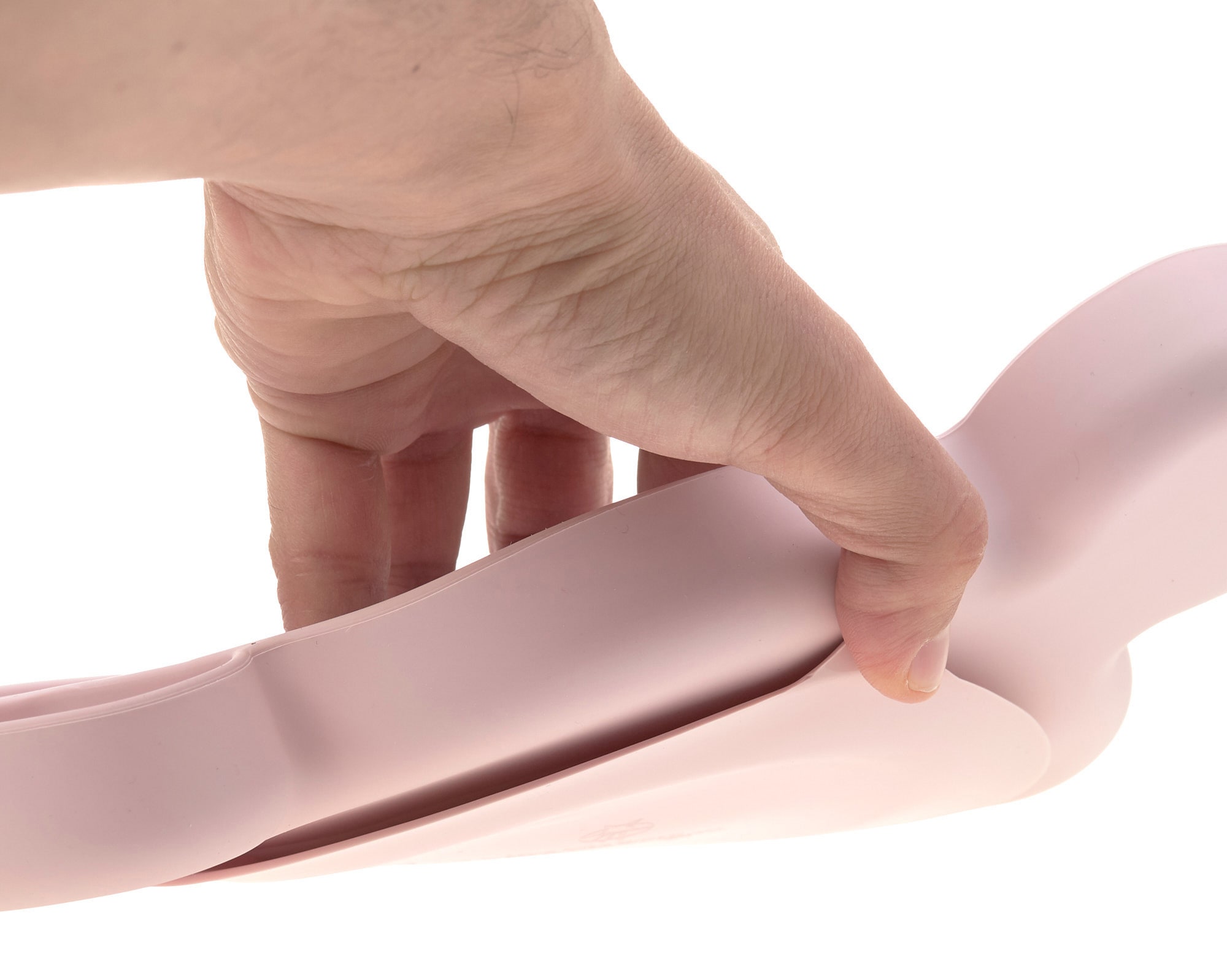 LÄSSIG Teller »Little Chums, Mouse rose«, mit Saugnapf