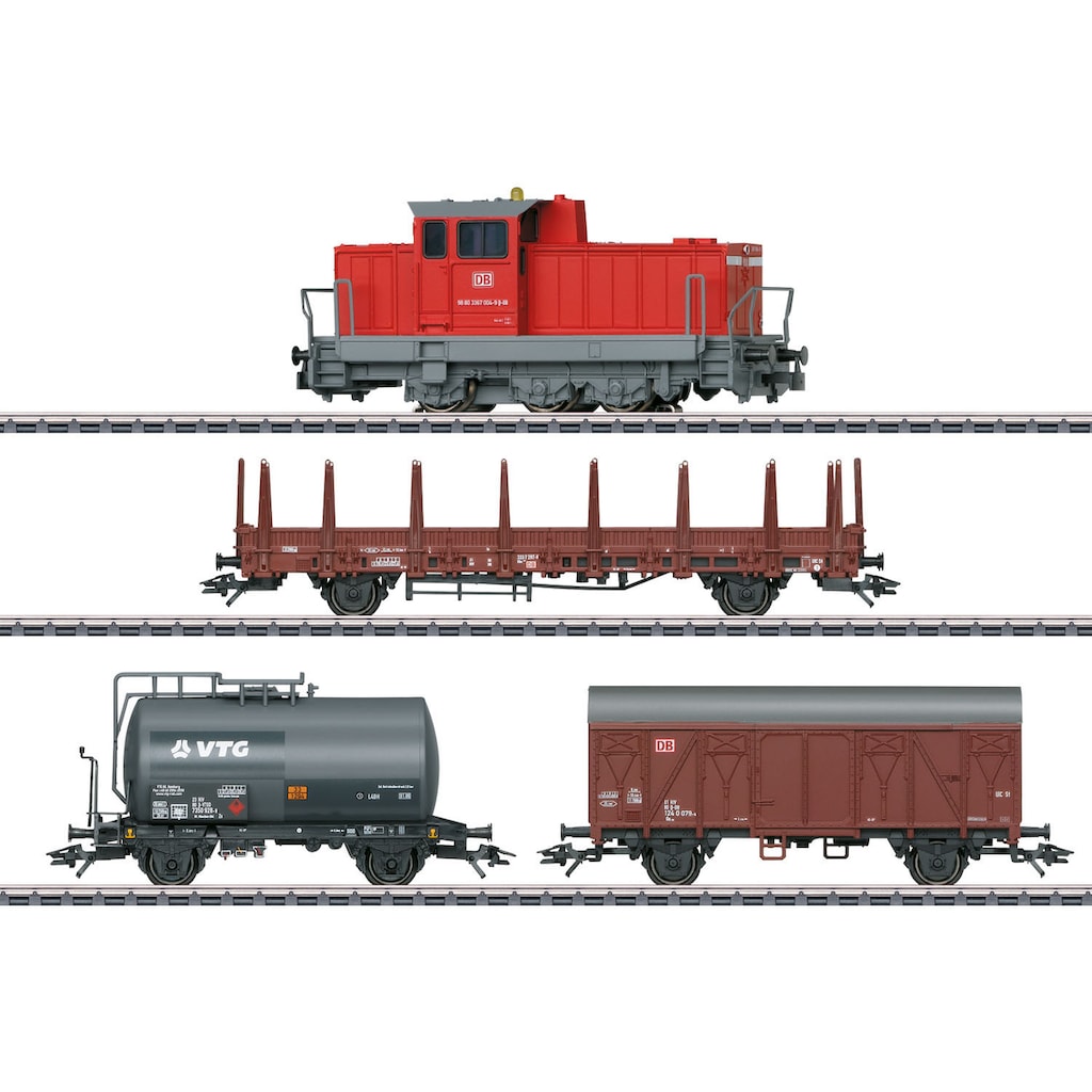 Märklin Modelleisenbahn-Set »Digital-Startpackung "Moderner Rangierbetrieb" - 29469«