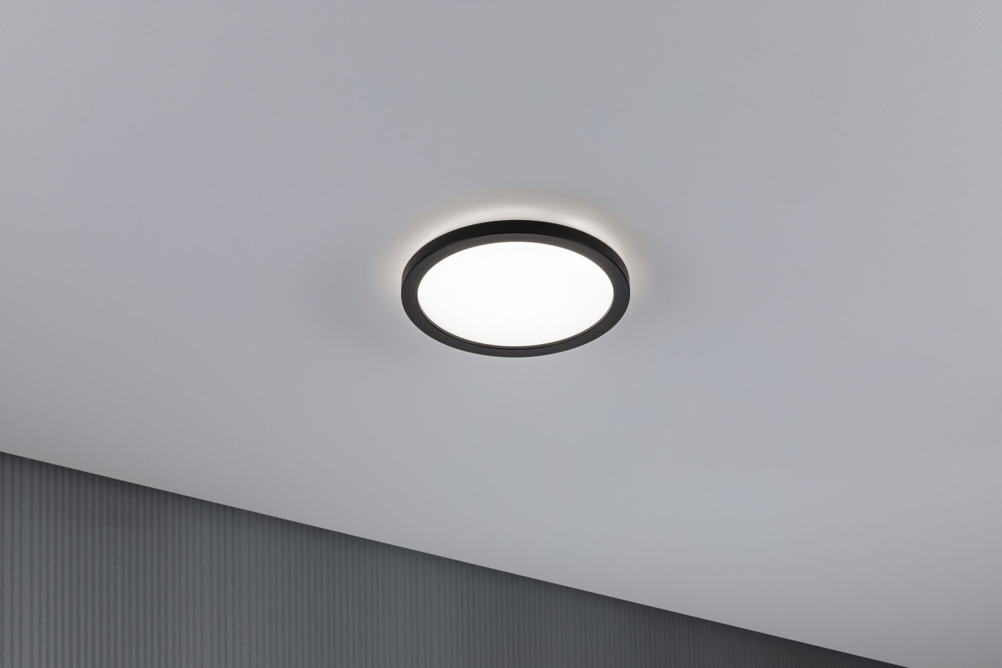 Paulmann LED Panel »Atria Shine IP44 rund 190mm 11,2W 850lm 4000K«, 1 flammig, Backlight