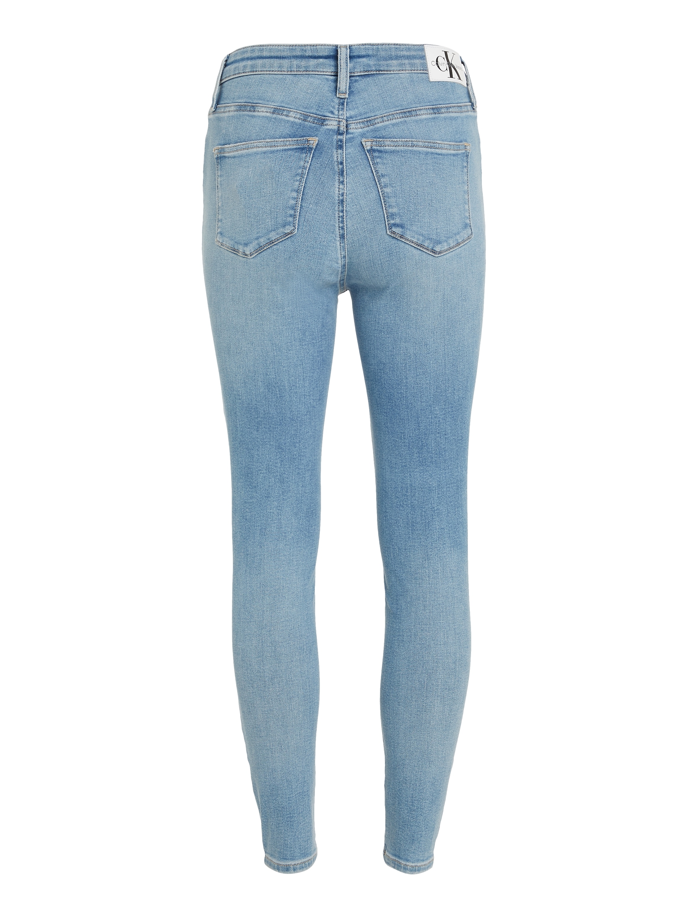Calvin Klein Jeans Skinny-fit-Jeans »HIGH RISE SUPER SKINNY ANKLE«, 5-Pocket-Form
