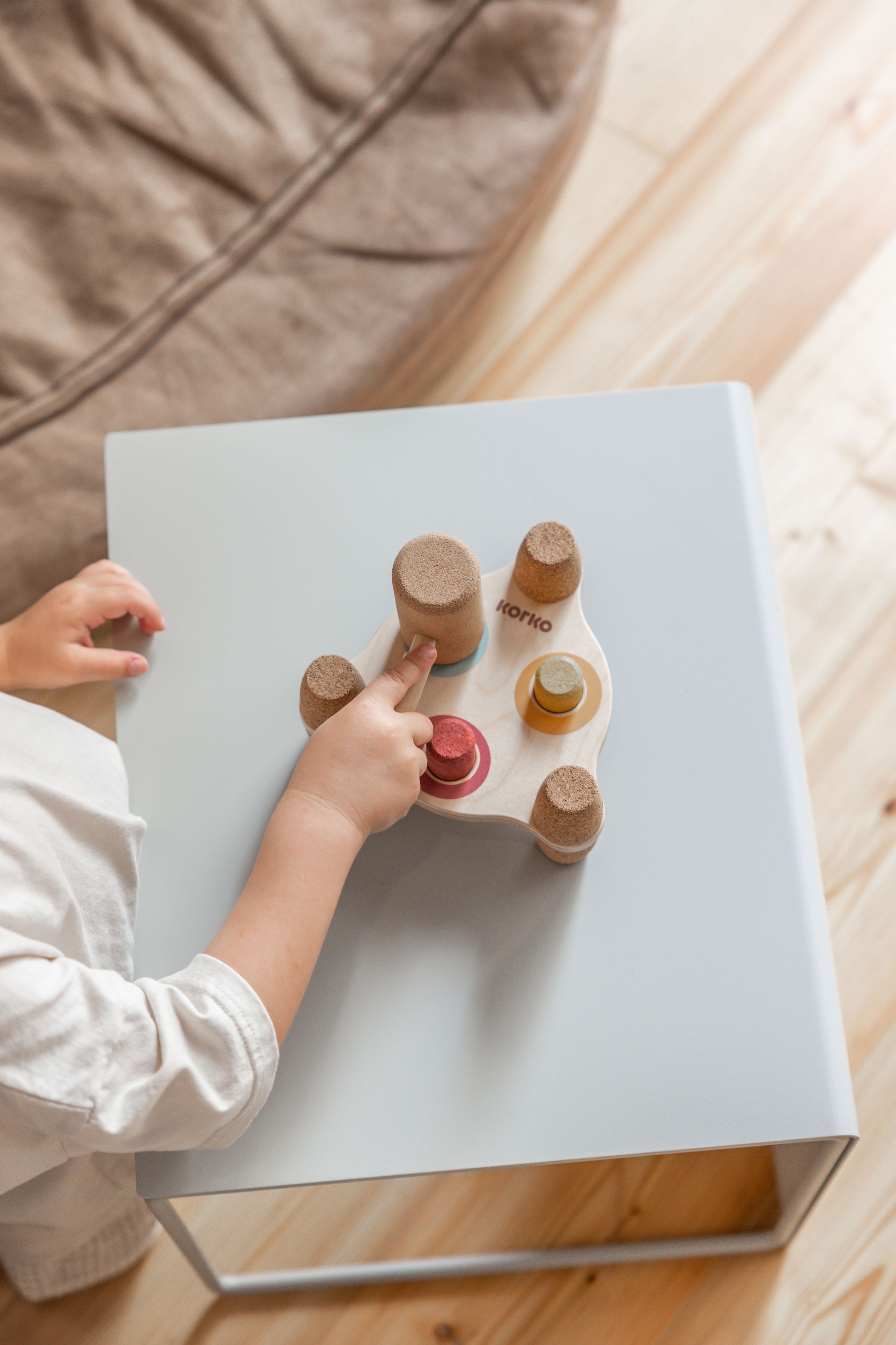 KORKO Klopfbank »Tap Tap Rainbow - Hammerbank« Made in Europe