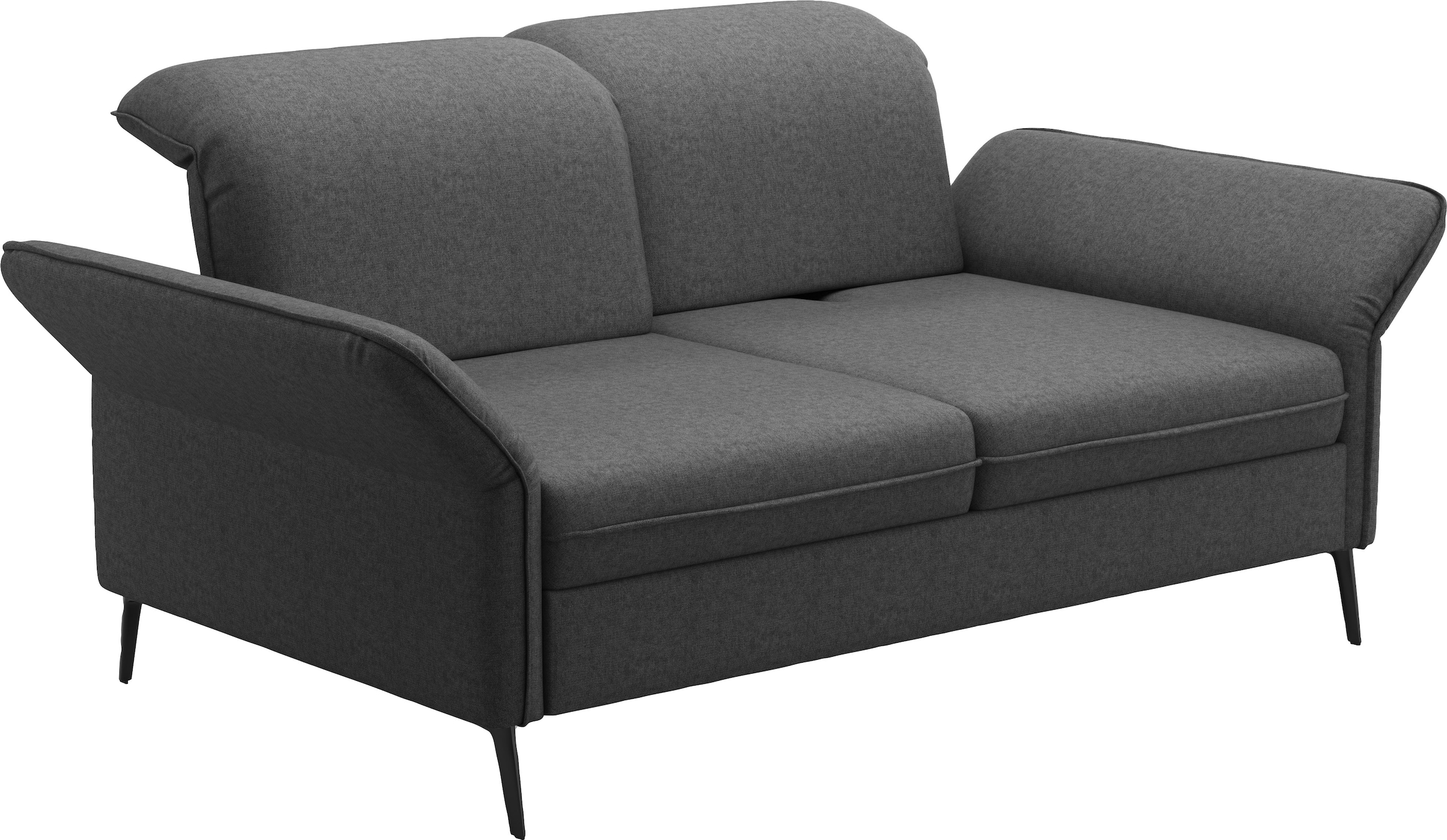 sit&more 3-Sitzer »Emely, inkl. Sitztiefenverstellung« wahlweise mit Bettfunktion, Kopf- & Armteilverstellung