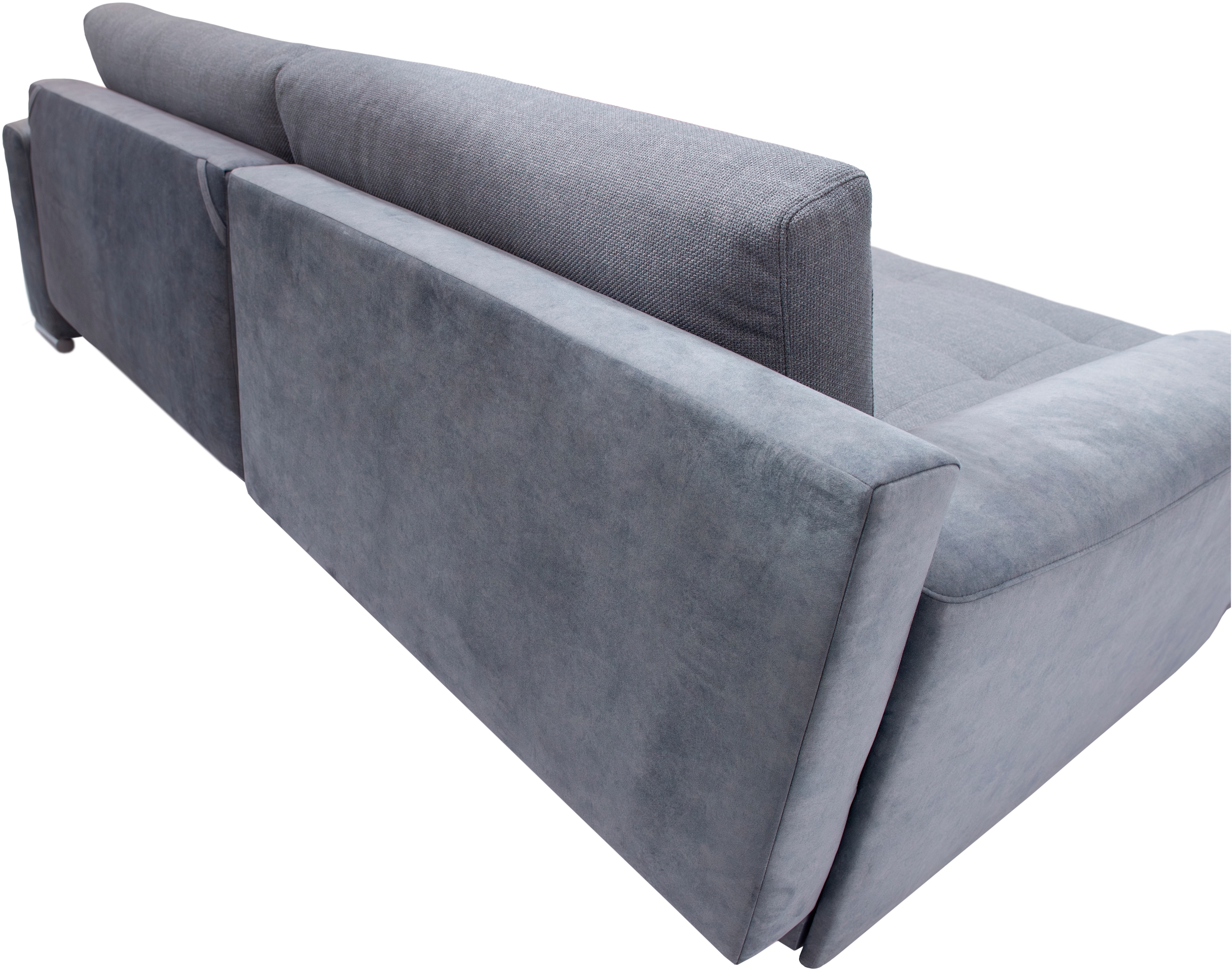 exxpo - sofa fashion Ecksofa »Larnaca, inkl. Bettfunktion und Bettkasten, bequem und komfortabel,« mit extrabreiten Rückenkissen und 2 Zierkissen