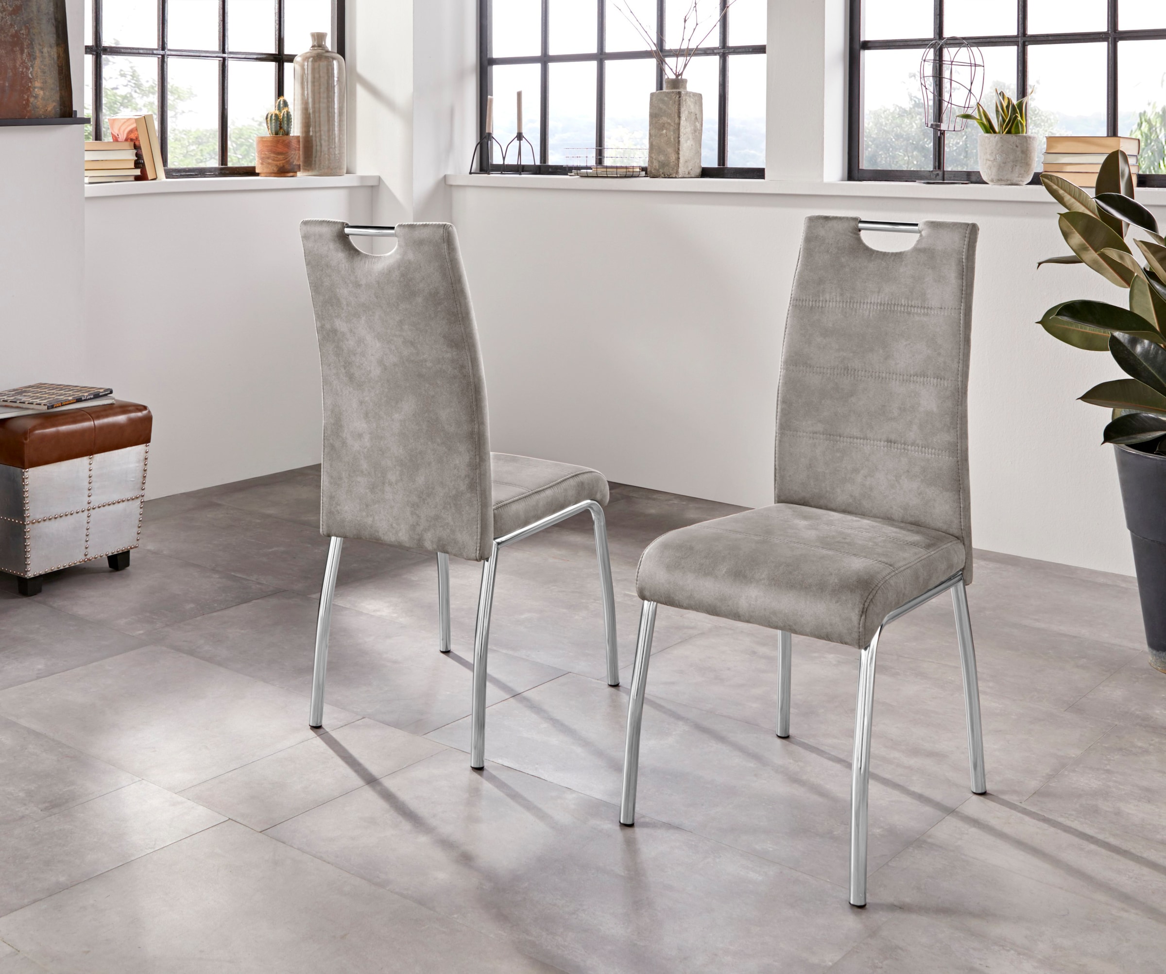 HELA Stuhl »Susi«, (Set), 2 St., Polyester, 2 oder 4 Stück, mit Griff
