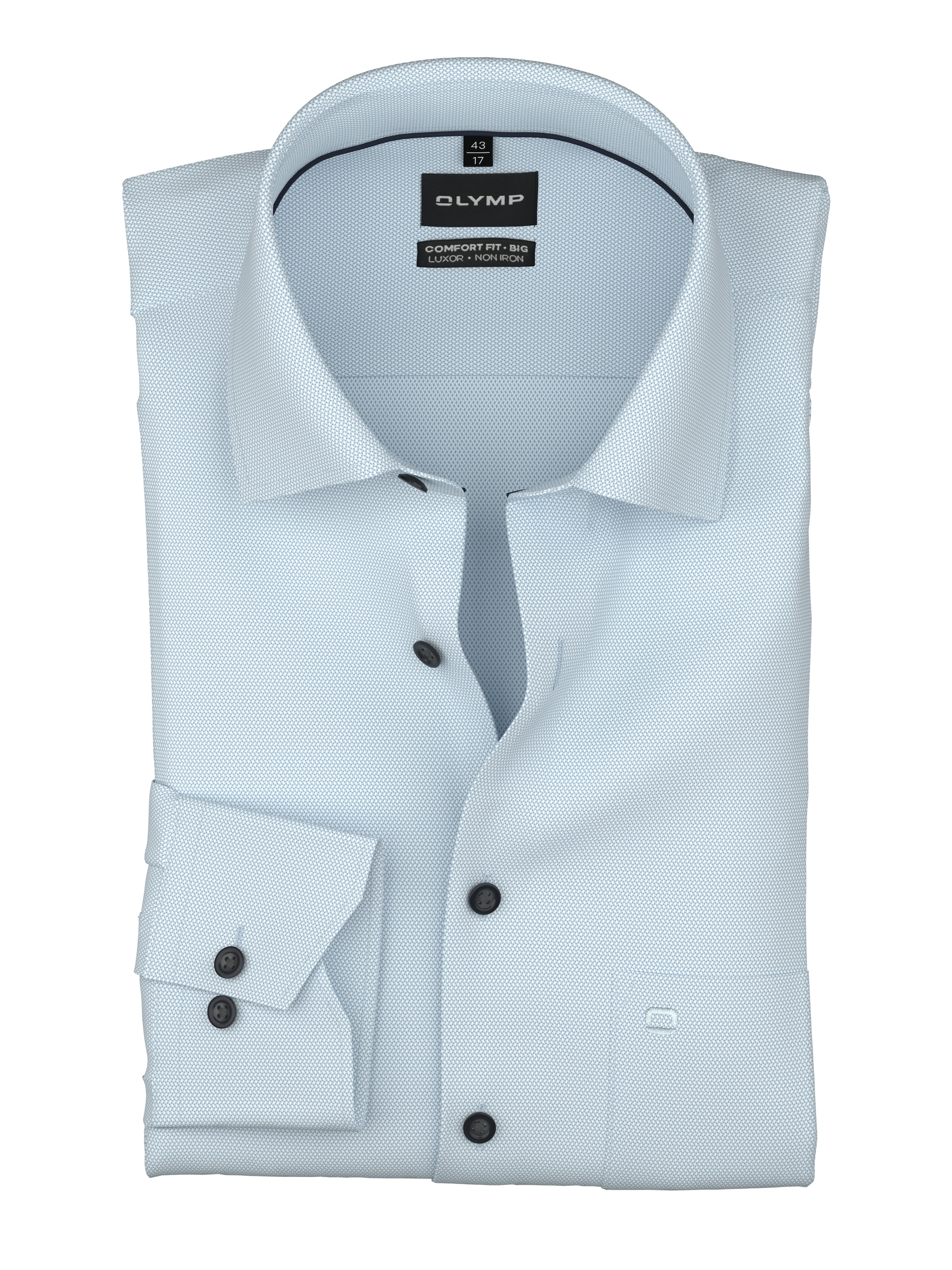 OLYMP Langarmhemd »Big & Tall« New Kentkragen, comfort fit