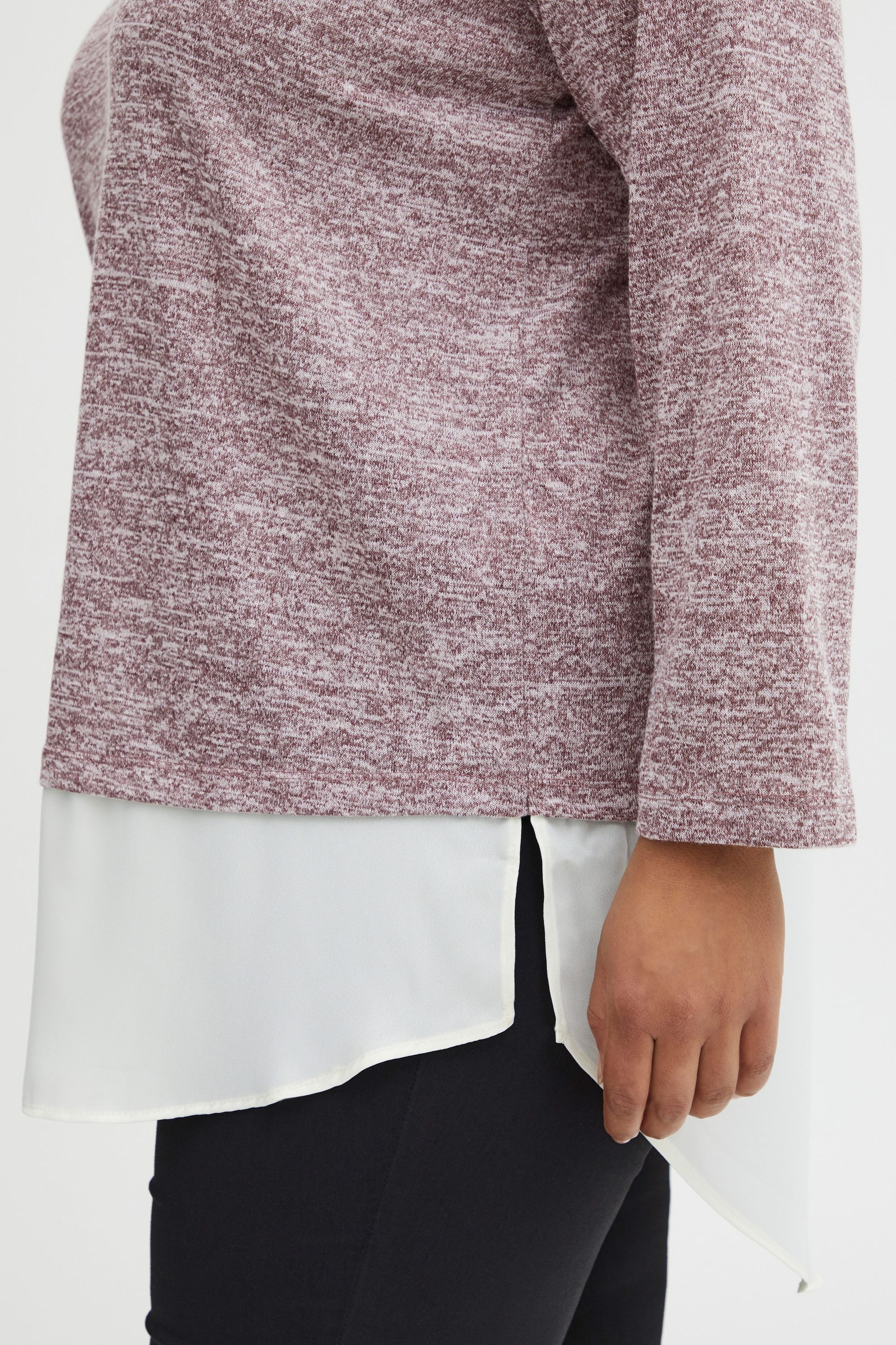 fransa Strickfleece-Pullover »Strickpullover FPRexan«