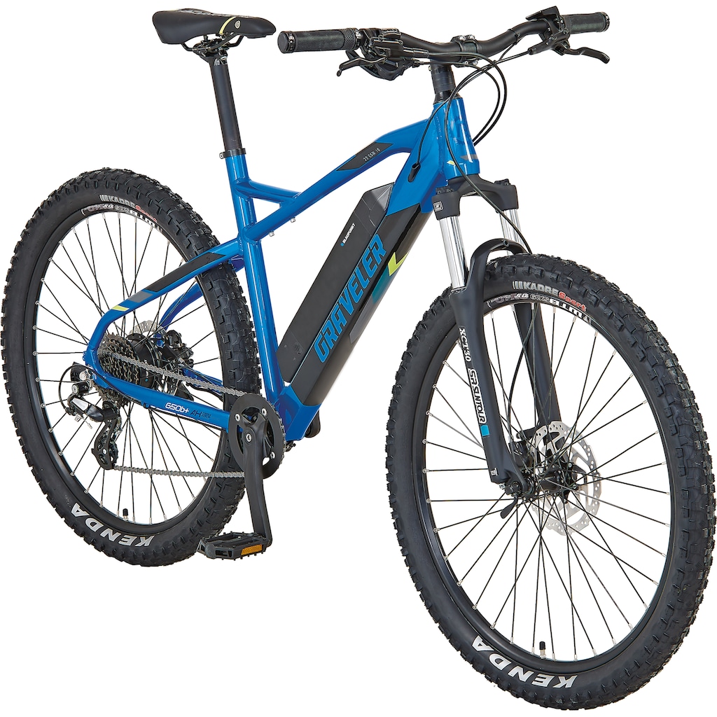 Prophete E-Bike »GRAVELER 22.ESM.10«, 8 Gang, Shimano, Altus, Heckmotor 250 W