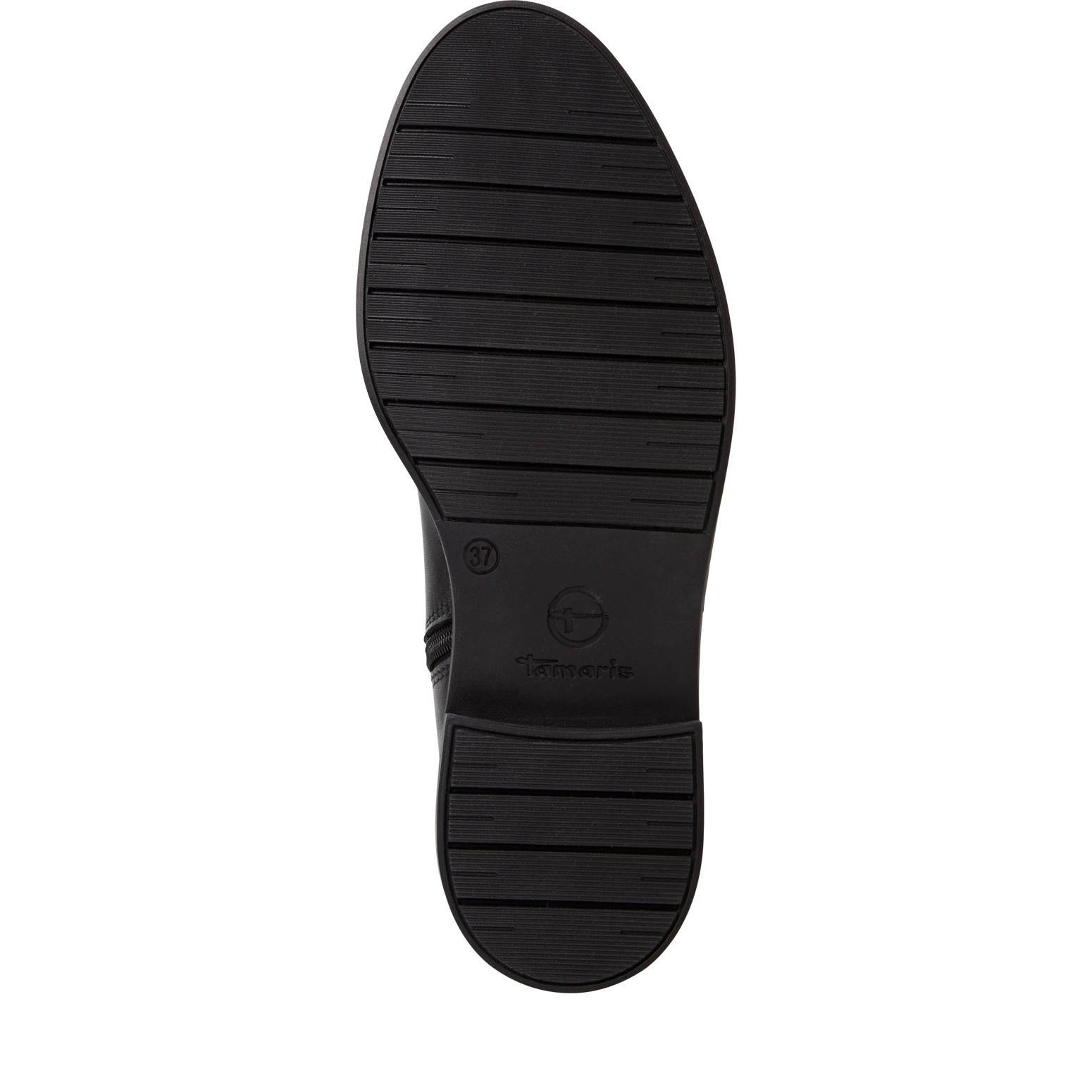 Tamaris Stiefelette  , Blockabsatz, Businesschuh mit dezentem Zierriemen mit Applikation