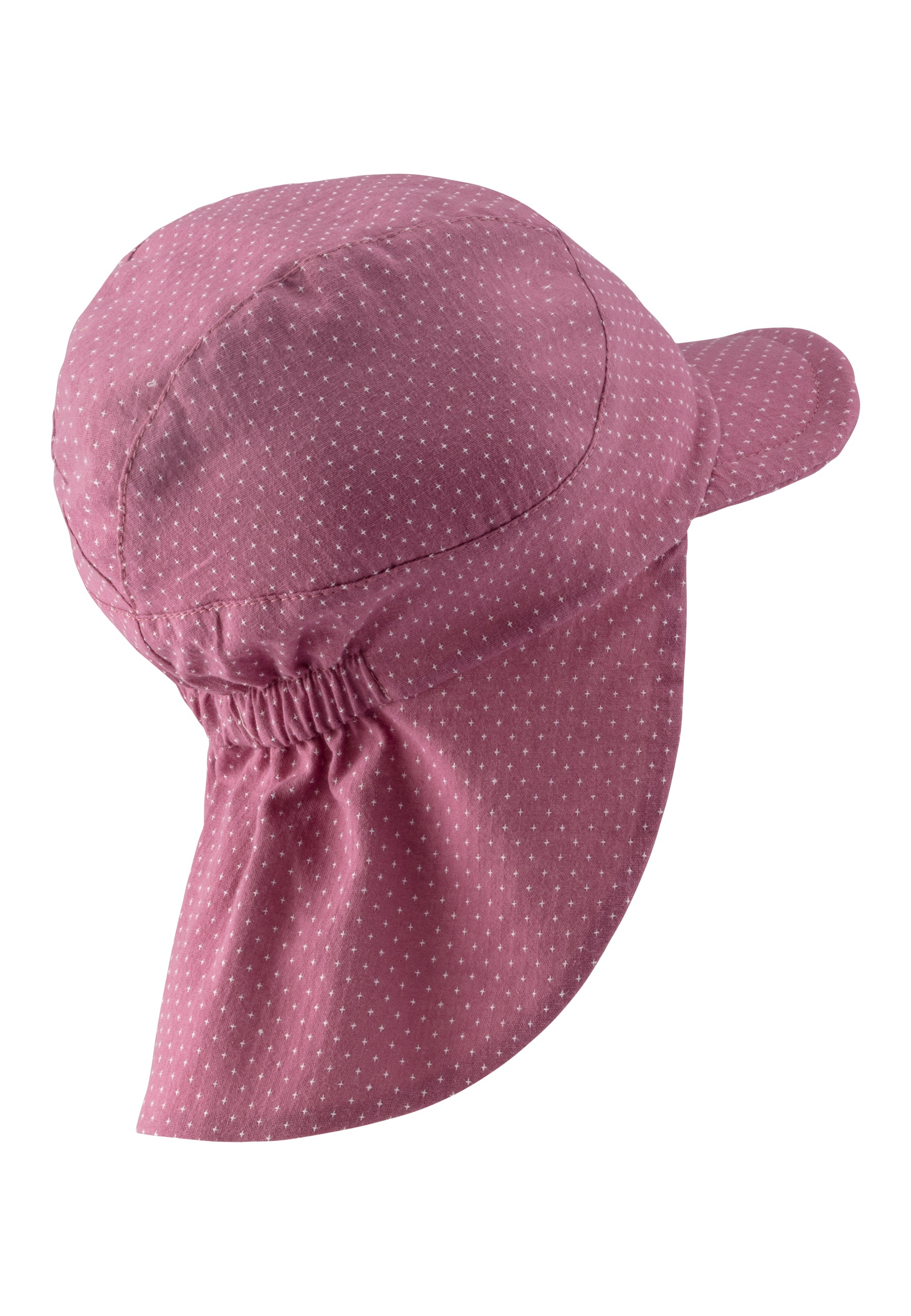 Sterntaler® Schirmmütze »Schirmmütze mit Nackenschutz Pünktchen«