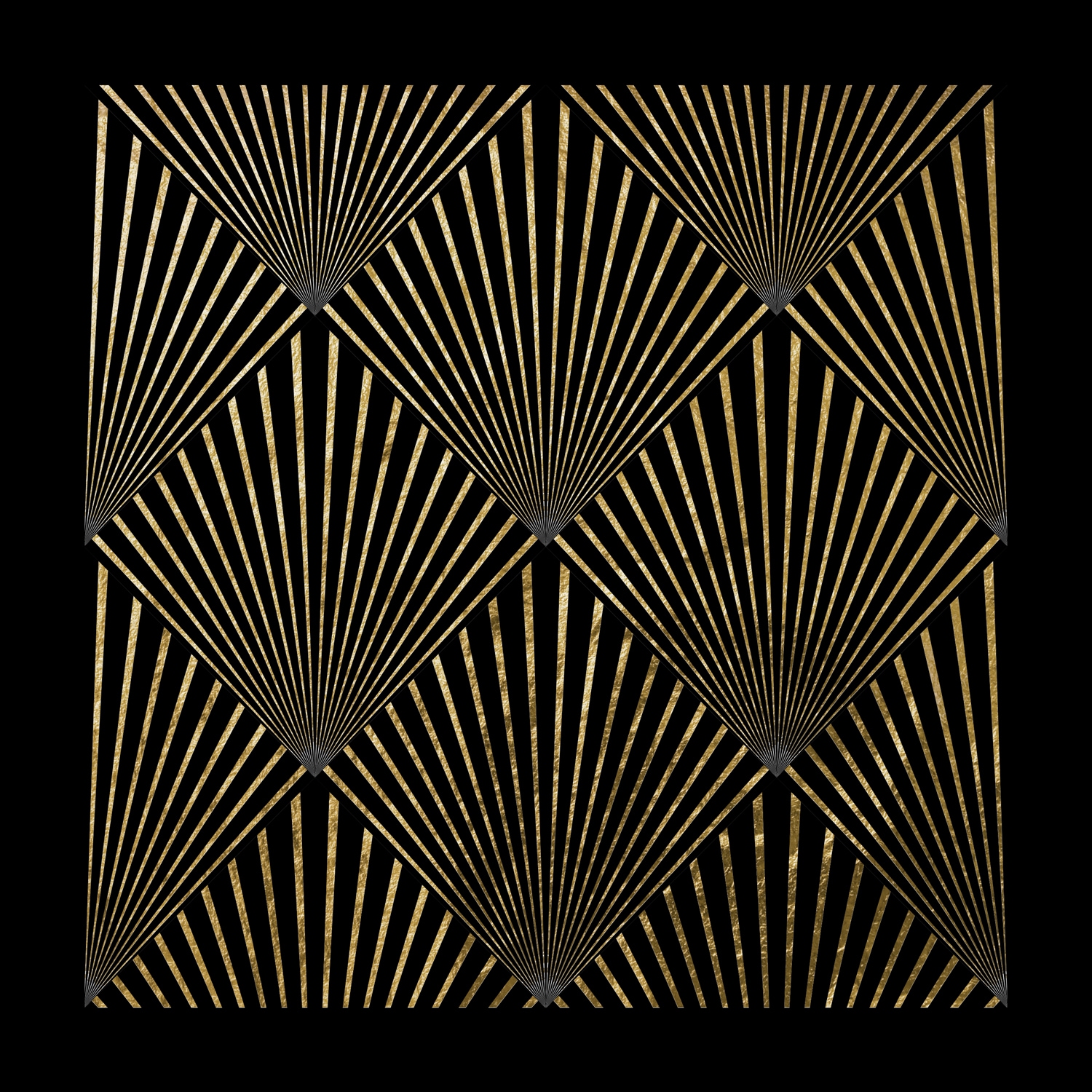 OTTO home Acrylglasbild »Abstrakte Formen - Acrylbilder mit Blattgold veredelt« Abstrakt | Grafik 1 Stk. tlg. Goldveredelung, Handgearbeitet, Gerahmt, Edel