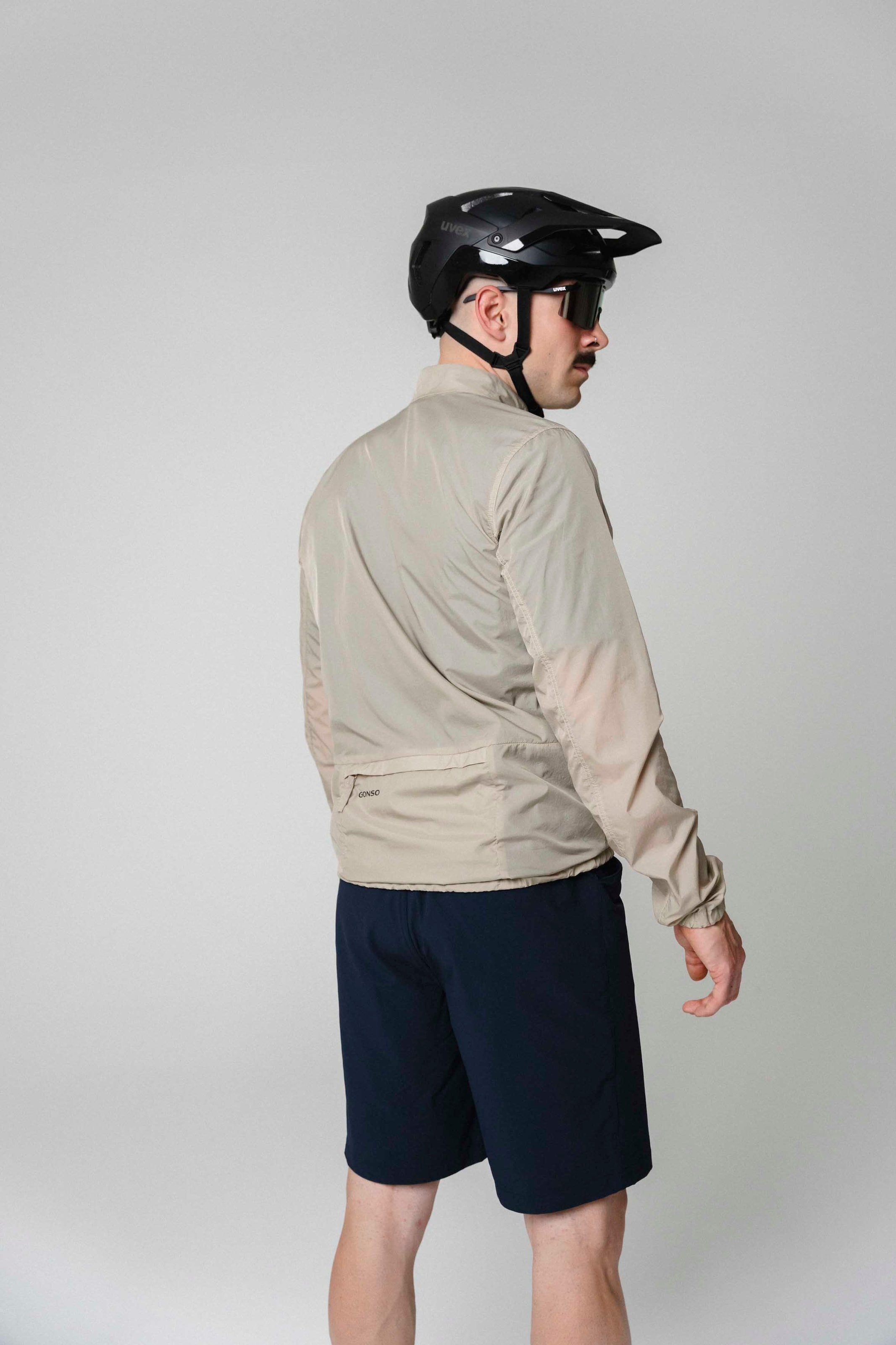 Gonso Windbreaker »Adventure Jacket Wind M« Herren Windjacke, leichte u. winddichte Fahrradjacke, geringes Packmaß