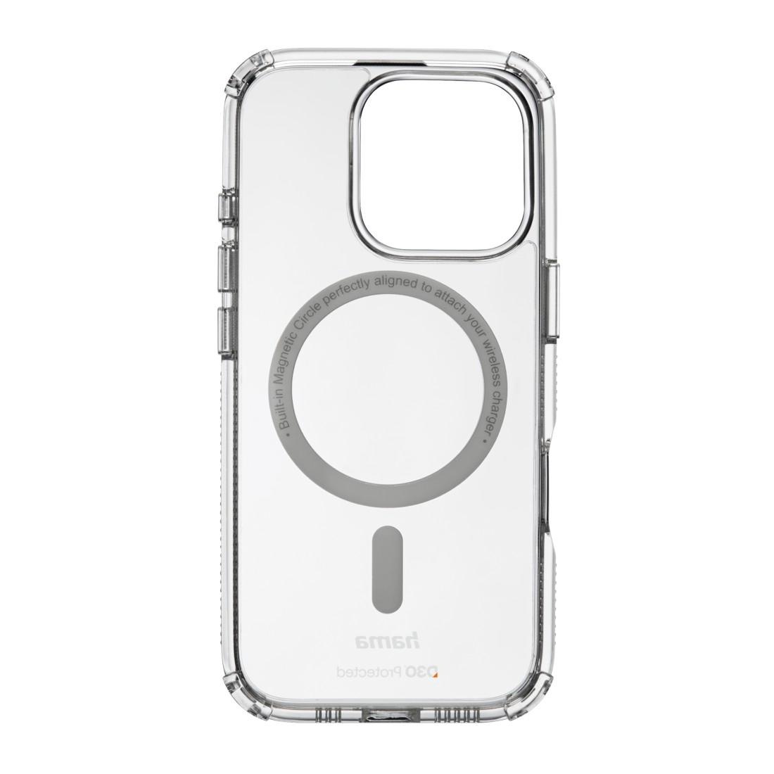 Hama Smartphone-Hülle »Handyhülle „Extreme Protect“ für iPhone 16 Pro (für MagSafe, stoßfest)« Smartphones 16,0 cm (6,3 Zoll)