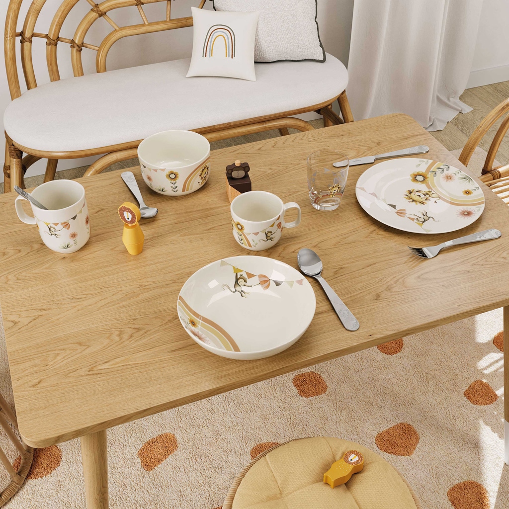 Villeroy & Boch Kinderbesteck »Kinderbesteck Roar like a Lion 4er Set silber«