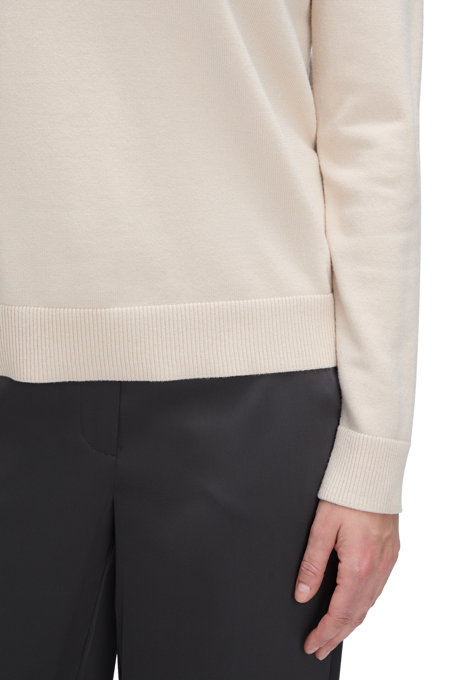 Betty Barclay Rundhalspullover »Basic-Strickpullover mit Stehkragen«
