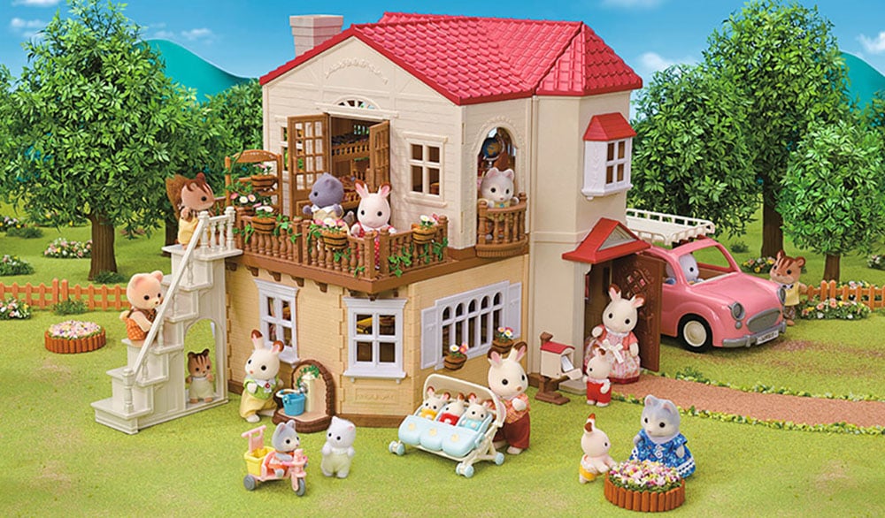 Sylvanian Families Spielwelt »Stadthaus mit Dachzimmer (5716)«