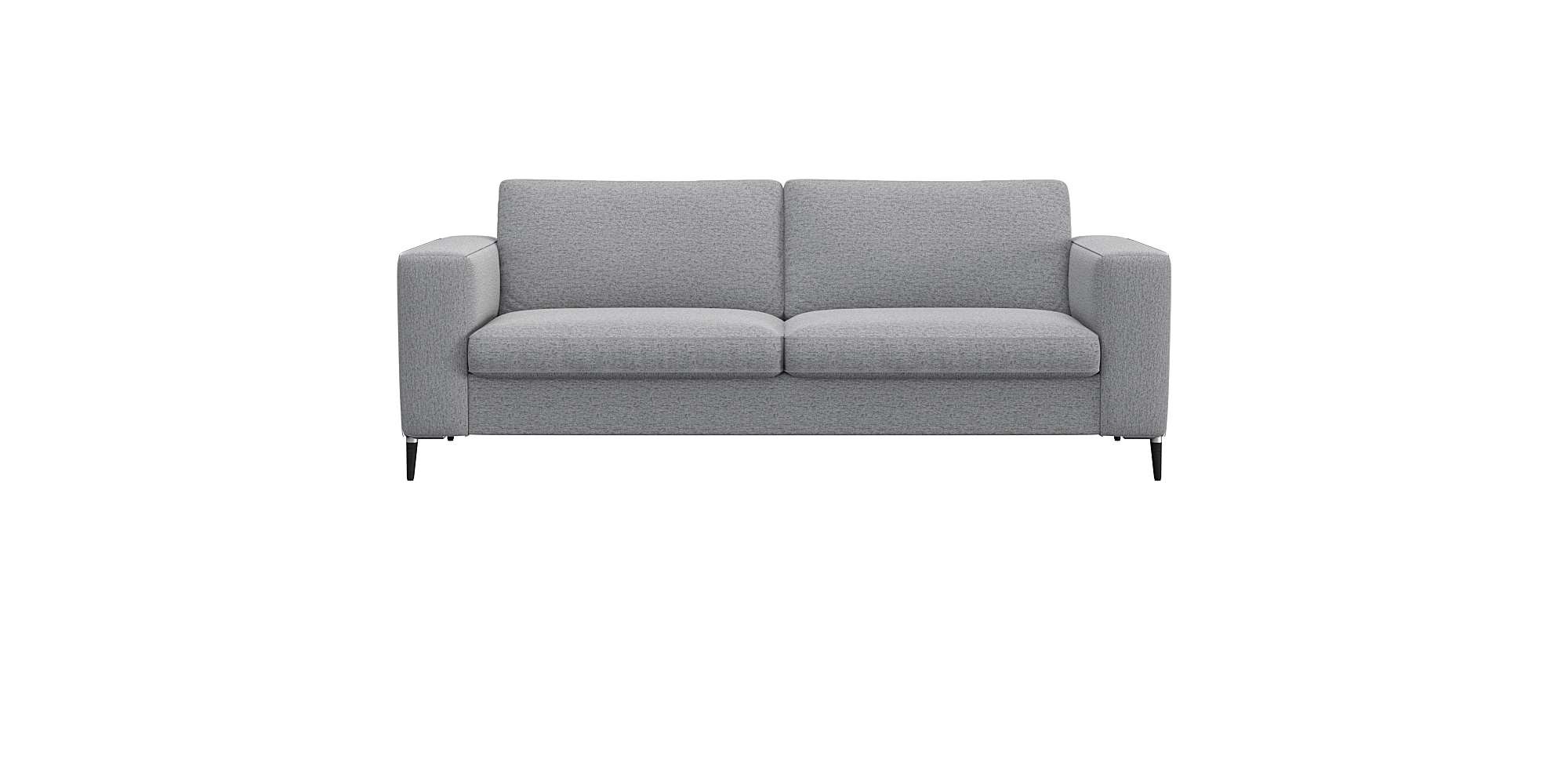 FLEXLUX 2,5-Sitzer »Fiore, superbequemer Sitzkomfort durch Kaltschaum im Sitz« breite Armlehnen, Füße Alu+schwarz