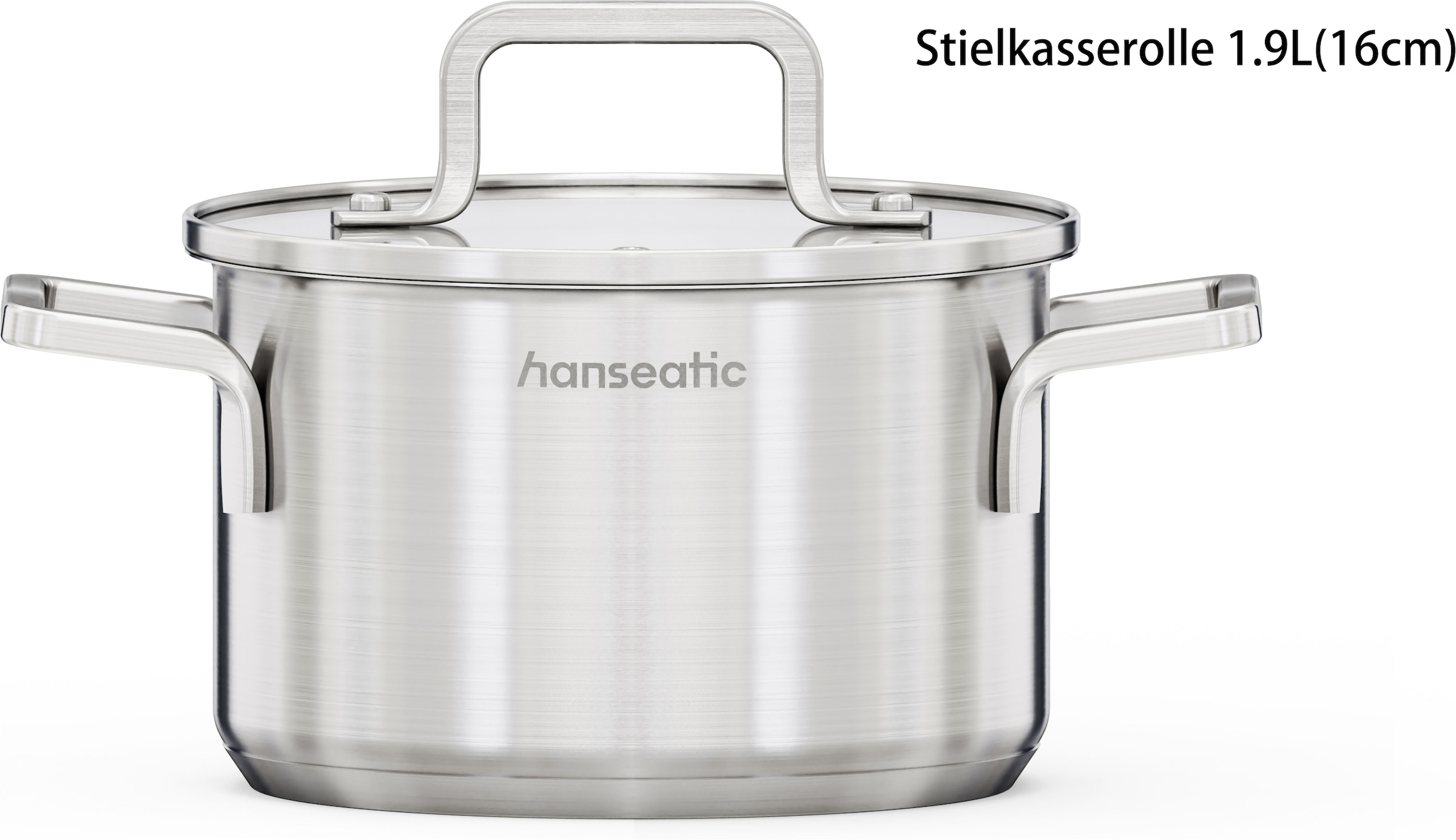 Hanseatic Kochtopf »DAILY« 1 tlg. Edelstahl 18/10