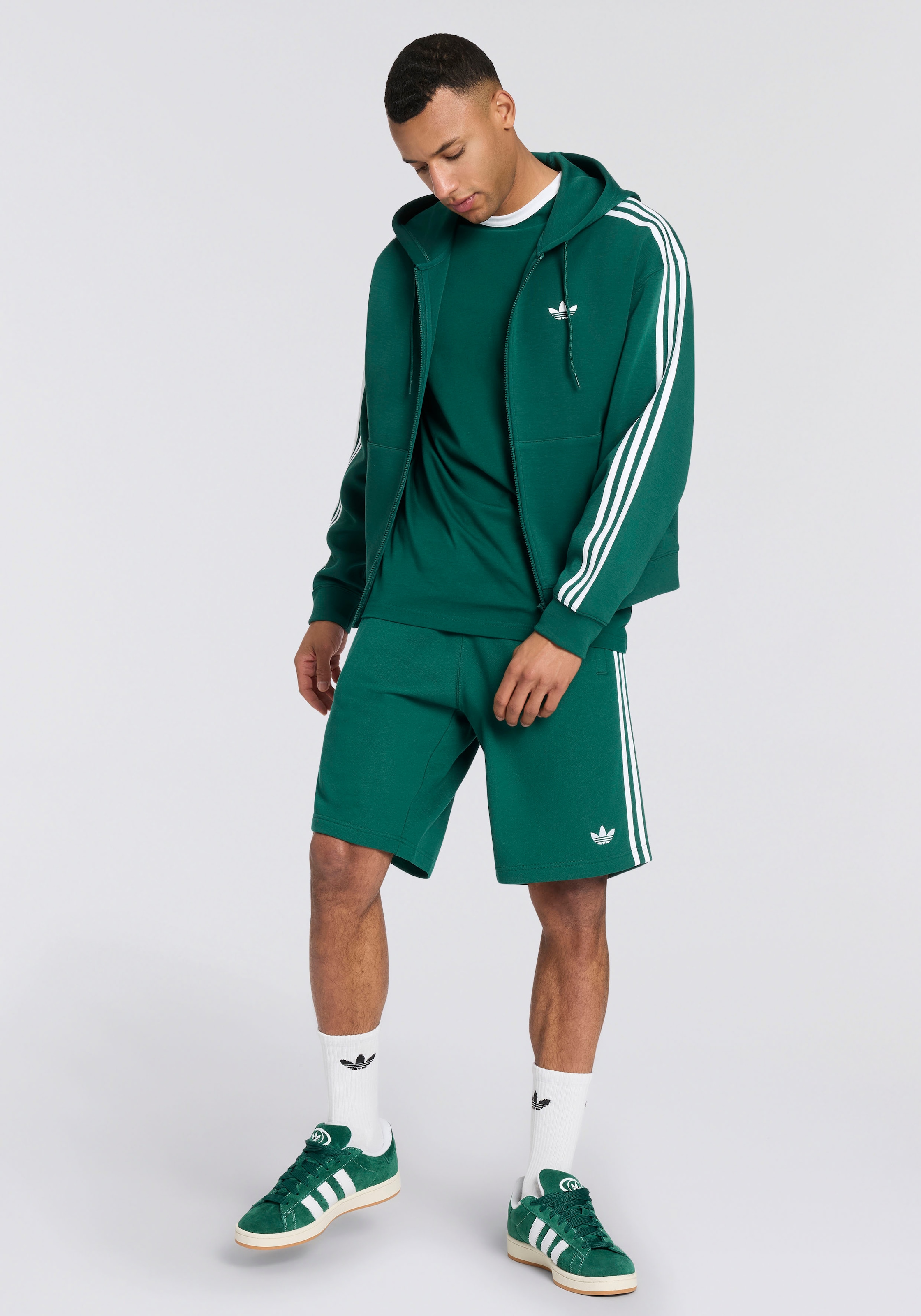 adidas Originals Kapuzensweatshirt »ADIDAS ADICOLOR SPACER, OVERSIZED«, mit Reißverschluss, lockere Oversize-Passform
