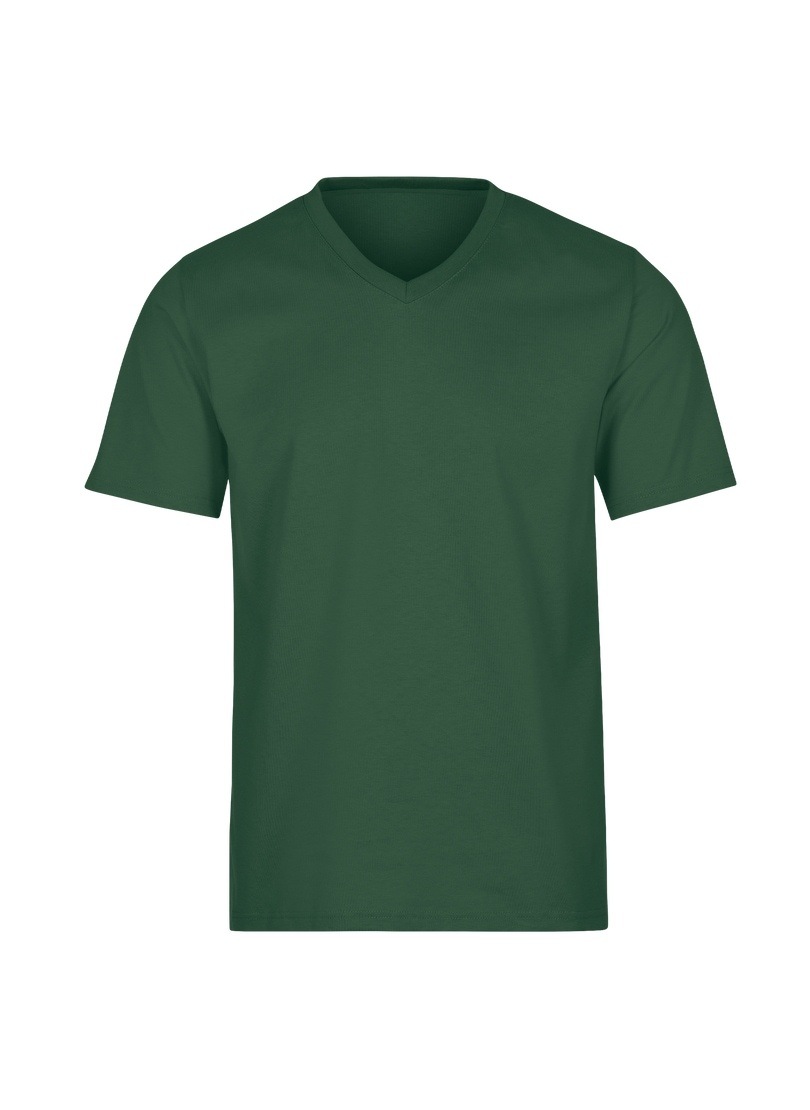 Trigema T-Shirt »TRIGEMA V-Shirt DELUXE Baumwolle«, (1 tlg.)