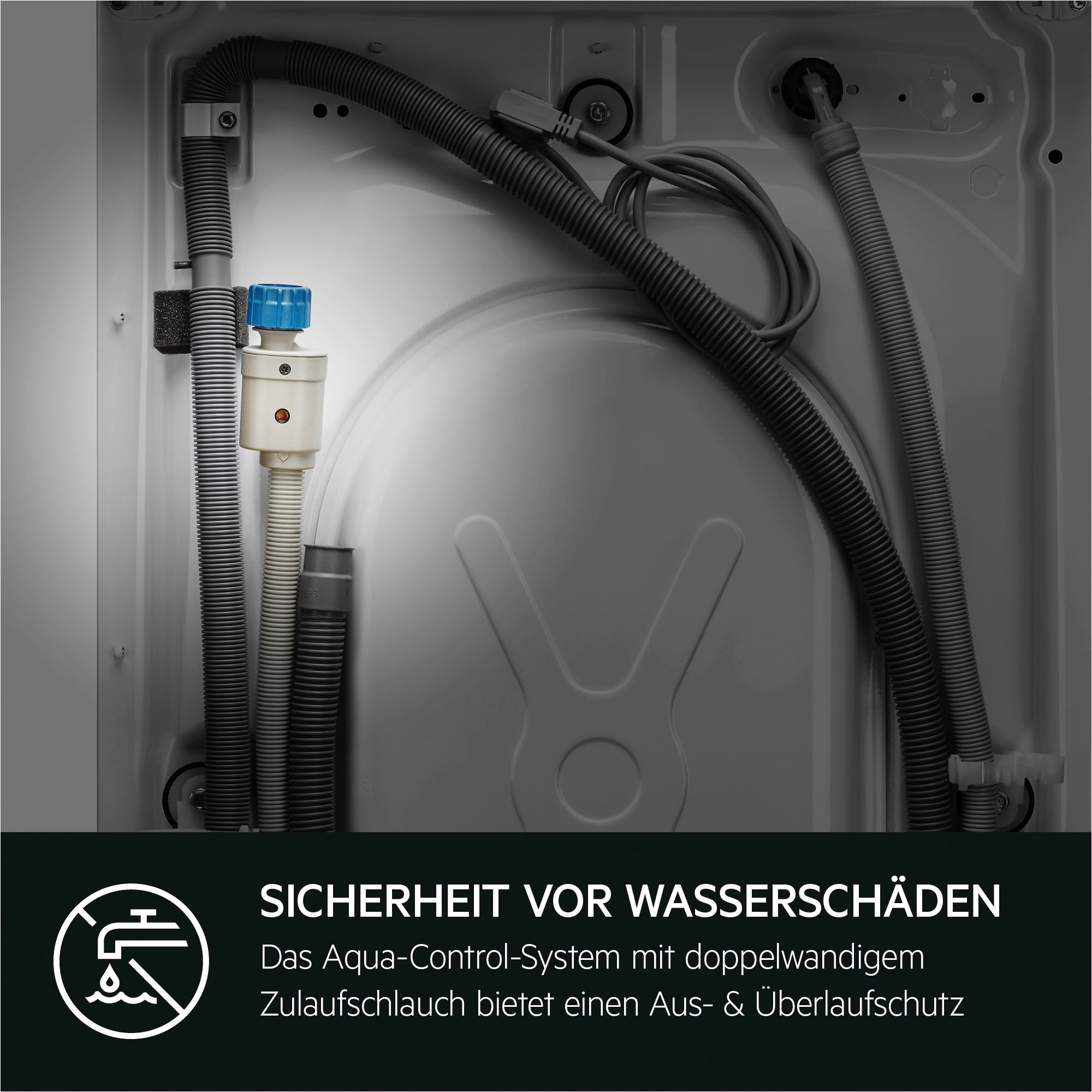 AEG Waschmaschine Serie 7000 »LR7EA610FL 914501652«, 10 kg, 1600 U/min, ProSteam - Dampf-Programm für 96 % weniger Wasserverbrauch & Wifi